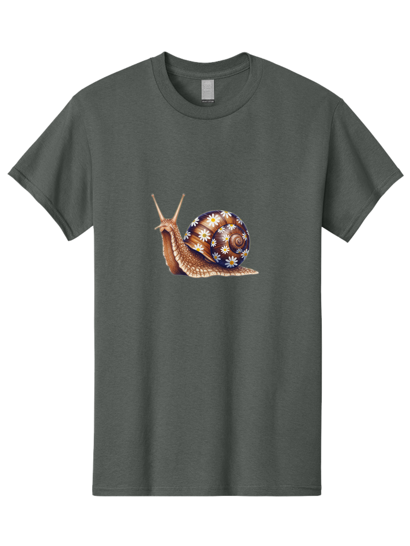 Snail-With-Flowers Men'S Graphic Tee, 100% Cotton, Comfortable Casual Summer Wear, Machine Washable, Vintage Camera, Old Camera, Antique Camera, Black Camera, Classic Photography, Photography Equipment, Nostalgic Device, Film Camera, Bag022 6