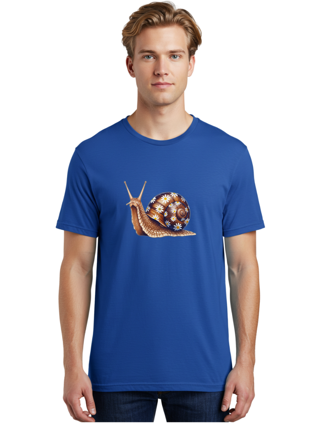 Snail-With-Flowers Men'S Graphic Tee, 100% Cotton, Comfortable Casual Summer Wear, Machine Washable, Vintage Camera, Old Camera, Antique Camera, Black Camera, Classic Photography, Photography Equipment, Nostalgic Device, Film Camera, Bag022 23