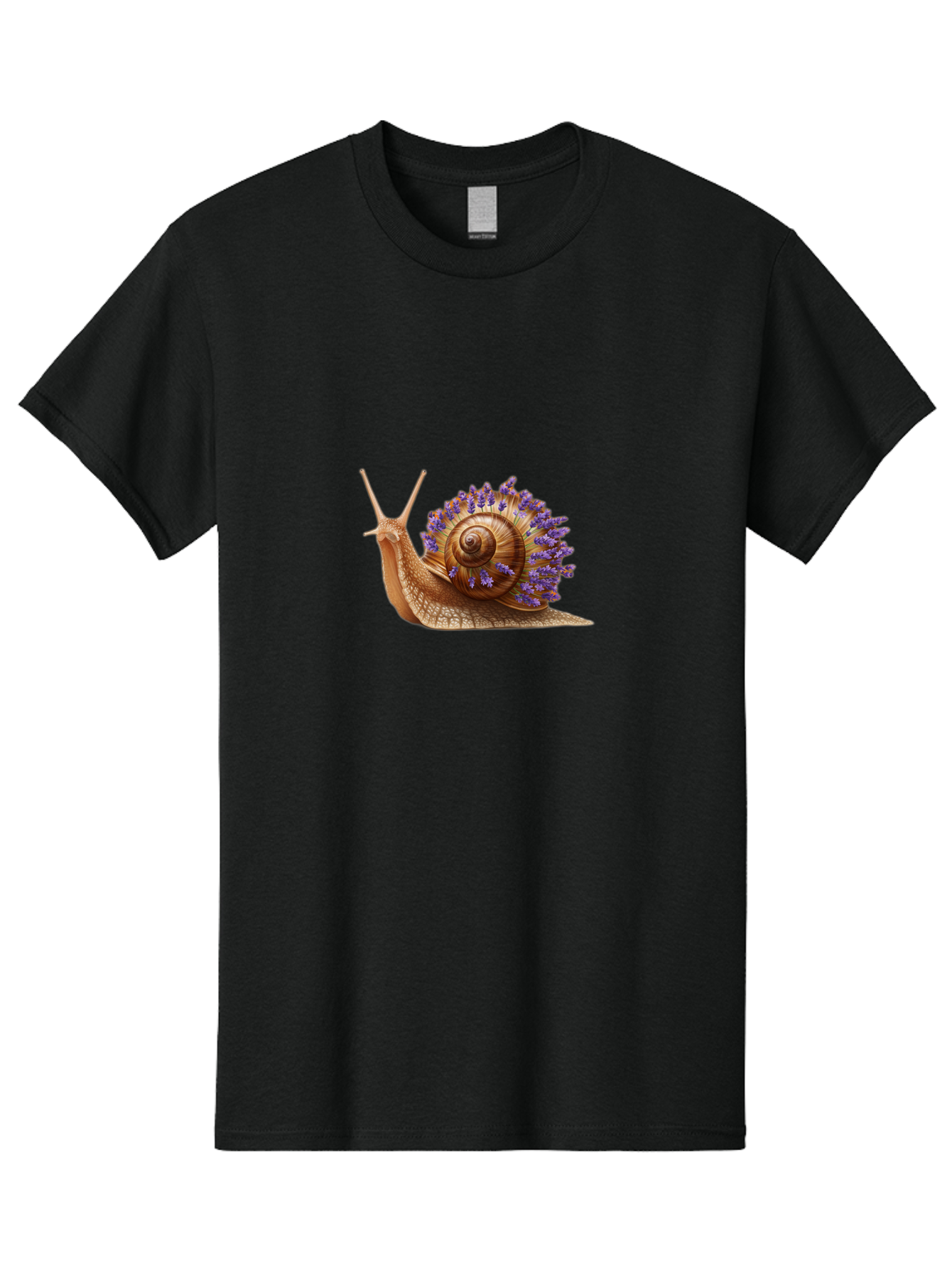 Snail-With-Purple-Flowers Men'S Graphic Tee, 100% Cotton, Comfortable Casual Summer Wear, Machine Washable, Vintage Camera, Old Camera, Antique Camera, Black Camera, Classic Photography, Photography Equipment, Nostalgic Device, Film Camera, Bag026 4