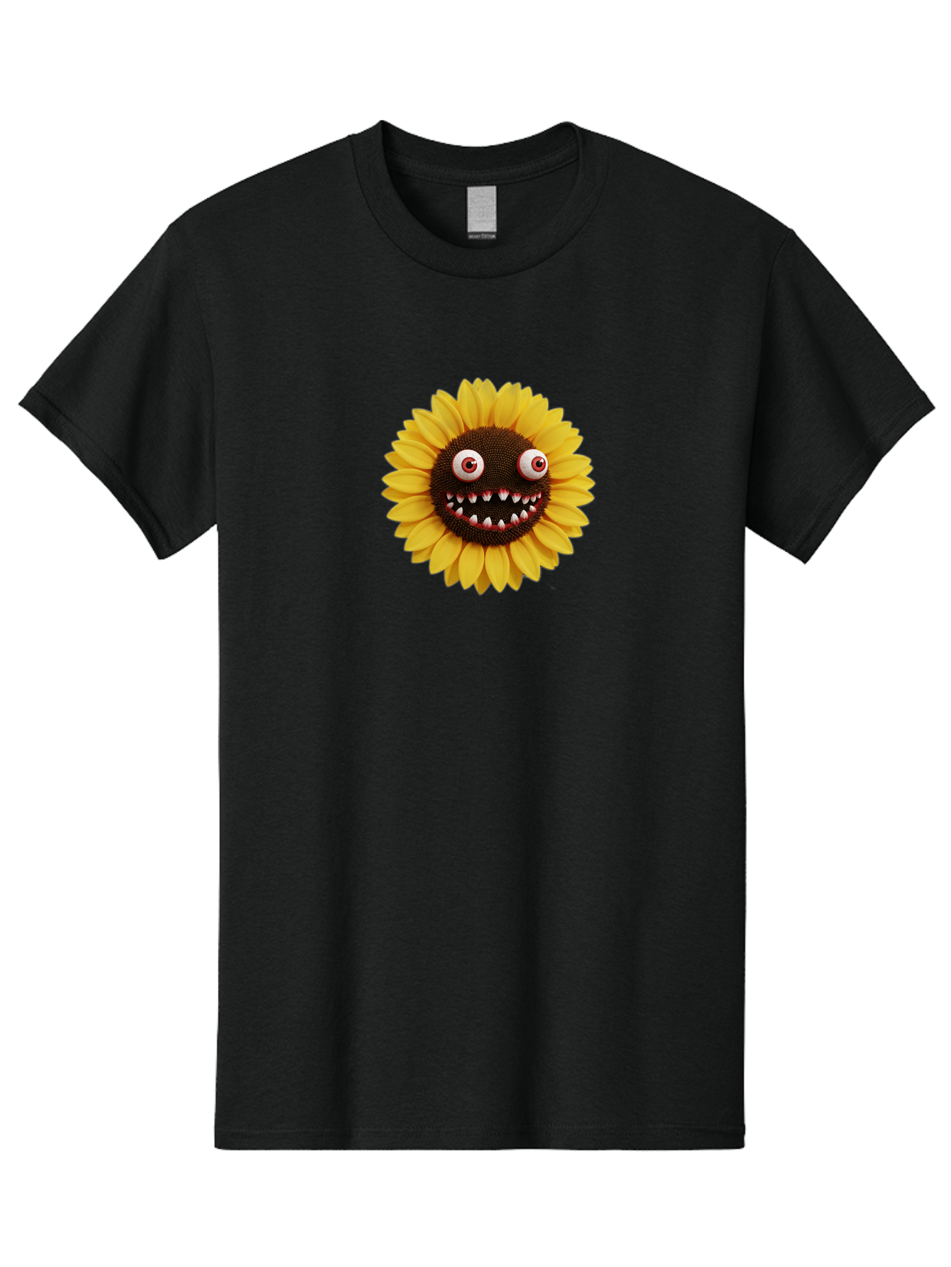Sunflower-Monster Men'S Graphic Tee, 100% Cotton, Comfortable Casual Summer Wear, Machine Washable, Vintage Camera, Old Camera, Antique Camera, Black Camera, Classic Photography, Photography Equipment, Nostalgic Device, Film Camera, Camera Art Bag039 8