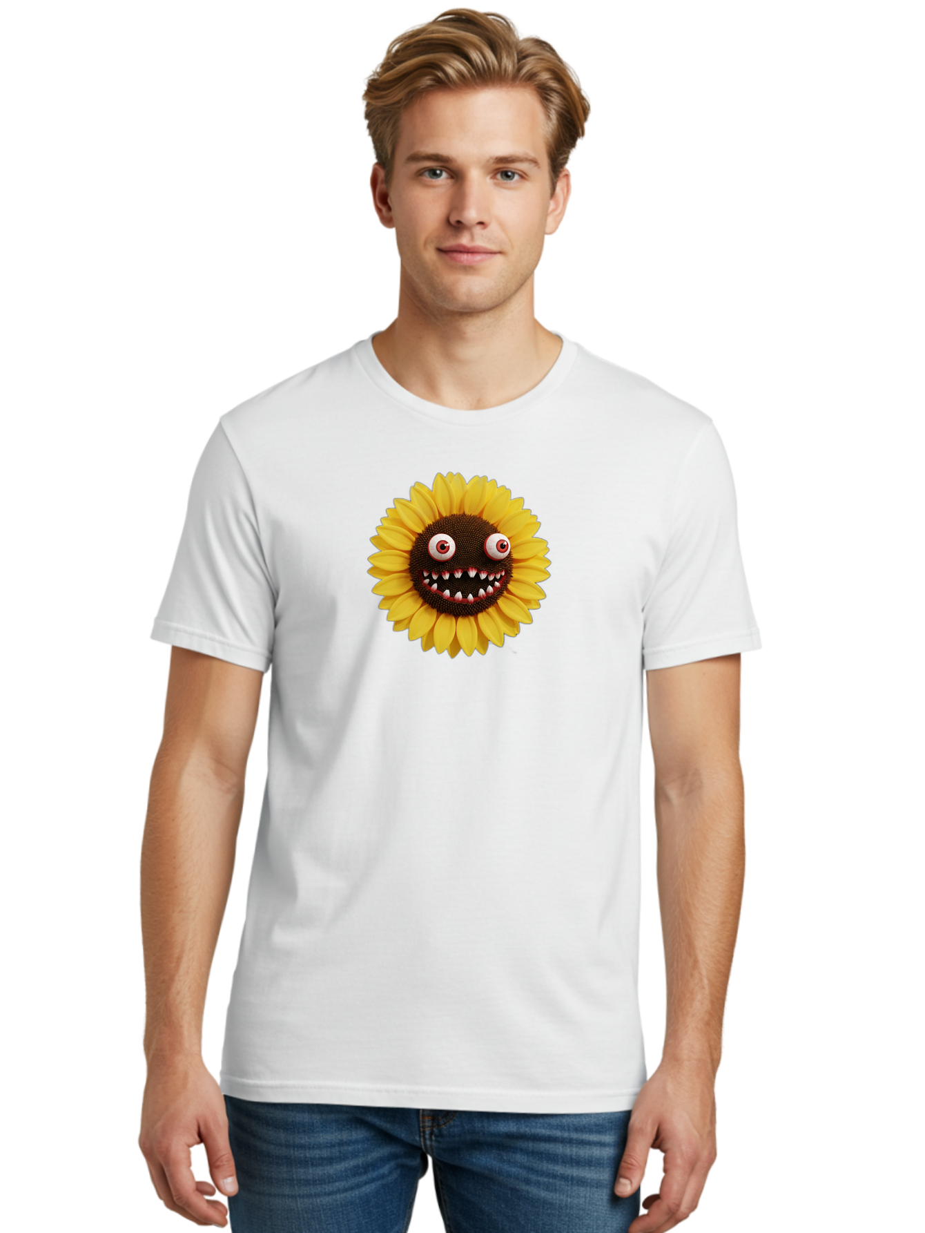 Sunflower-Monster Men'S Graphic Tee, 100% Cotton, Comfortable Casual Summer Wear, Machine Washable, Vintage Camera, Old Camera, Antique Camera, Black Camera, Classic Photography, Photography Equipment, Nostalgic Device, Film Camera, Camera Art Bag039 17