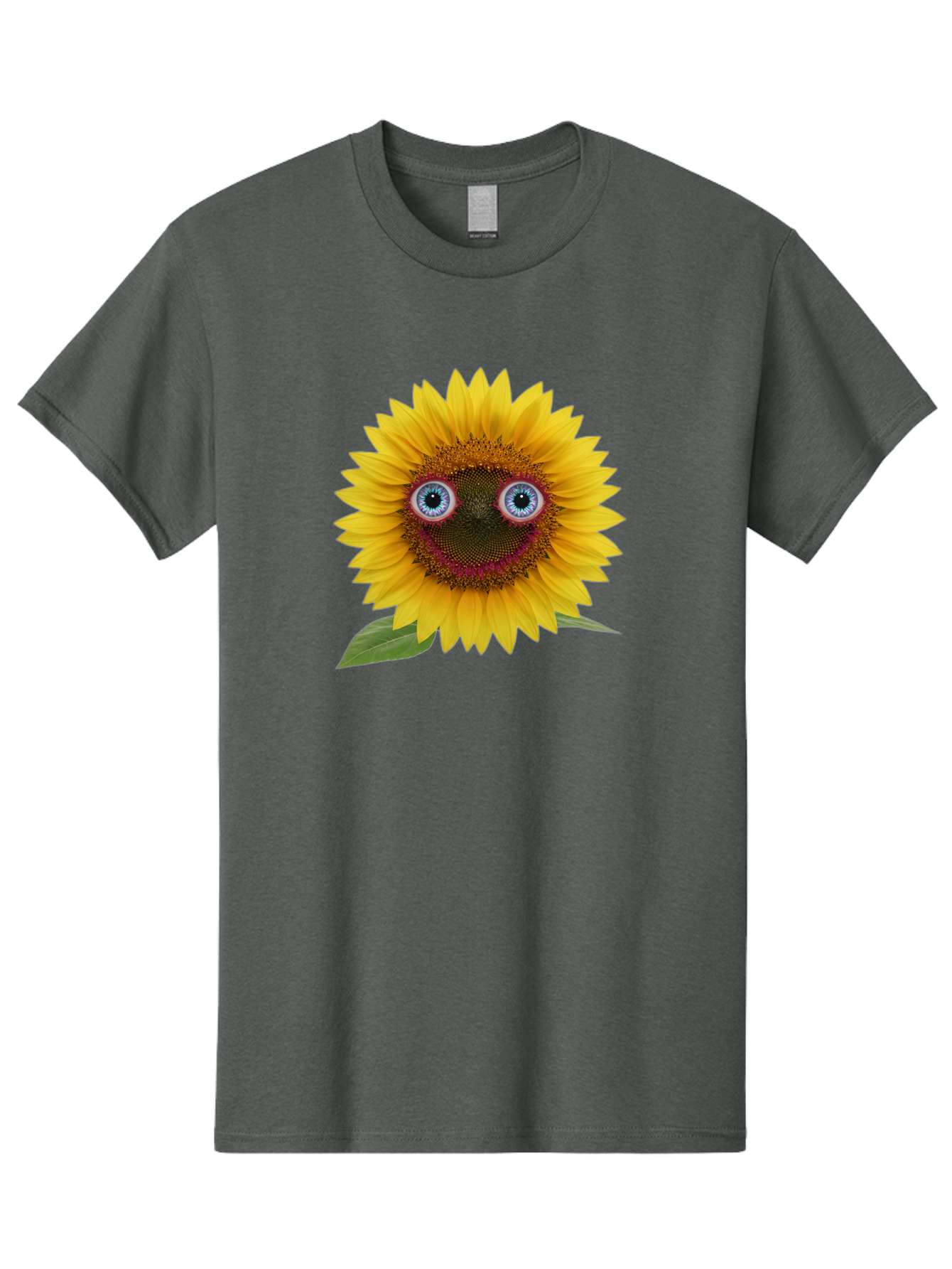 Sunflower-Smiley Men'S Graphic Tee, 100% Cotton, Comfortable Casual Summer Wear, Machine Washable, Vintage Camera, Old Camera, Antique Camera, Black Camera, Classic Photography, Photography Equipment, Nostalgic Device, Film Camera, Camera Art Bag040 11