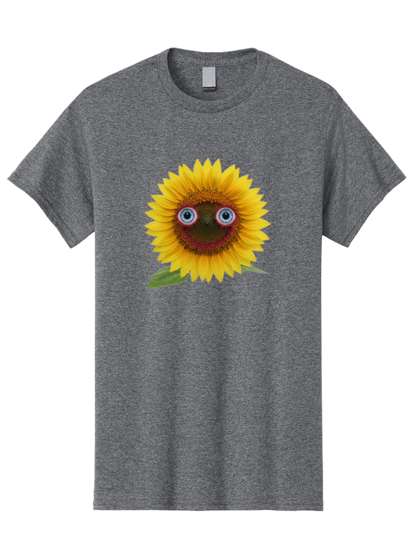Sunflower-Smiley Men'S Graphic Tee, 100% Cotton, Comfortable Casual Summer Wear, Machine Washable, Vintage Camera, Old Camera, Antique Camera, Black Camera, Classic Photography, Photography Equipment, Nostalgic Device, Film Camera, Camera Art Bag040 13