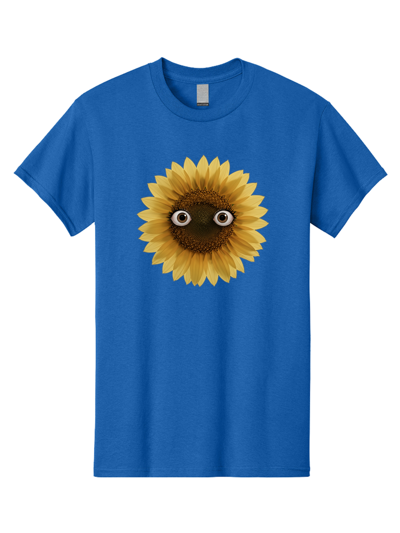 Sunflower-With-Eyes-1 Men'S Graphic Tee, 100% Cotton, Comfortable Casual Summer Wear, Machine Washable, Vintage Camera, Old Camera, Antique Camera, Black Camera, Classic Photography, Photography Equipment, Nostalgic Device, Film Camera, Bag041 15
