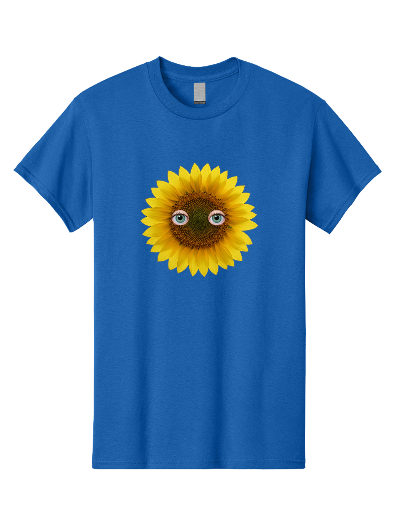 Sunflower-With-Eyes-4 Men'S Graphic Tee, 100% Cotton, Comfortable Casual Summer Wear, Machine Washable, Vintage Camera, Old Camera, Antique Camera, Black Camera, Classic Photography, Photography Equipment, Nostalgic Device, Film Camera, Bag044 3