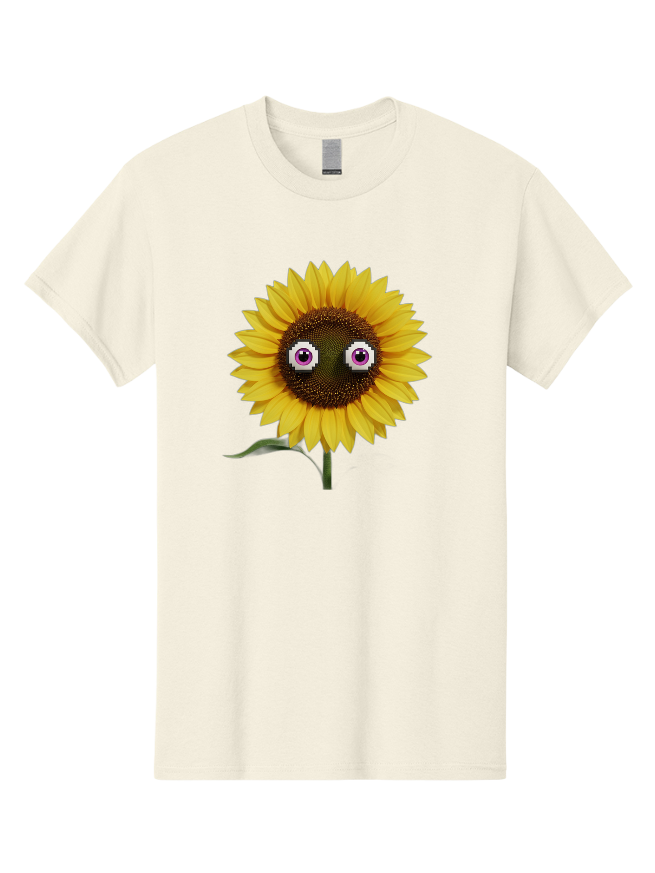 Sunflower-With-Eyes Men'S Graphic Tee, 100% Cotton, Comfortable Casual Summer Wear, Machine Washable, Vintage Camera, Old Camera, Antique Camera, Black Camera, Classic Photography, Photography Equipment, Nostalgic Device, Film Camera, Bag046 15