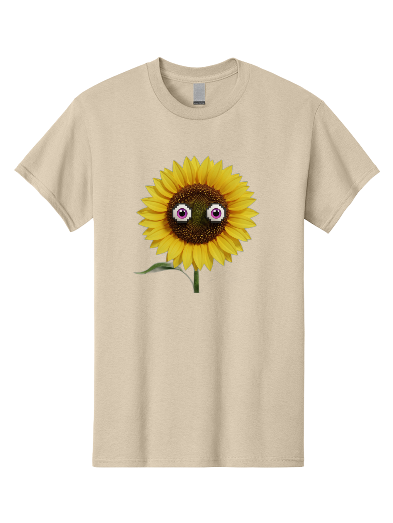 Sunflower-With-Eyes Men'S Graphic Tee, 100% Cotton, Comfortable Casual Summer Wear, Machine Washable, Vintage Camera, Old Camera, Antique Camera, Black Camera, Classic Photography, Photography Equipment, Nostalgic Device, Film Camera, Bag046 8