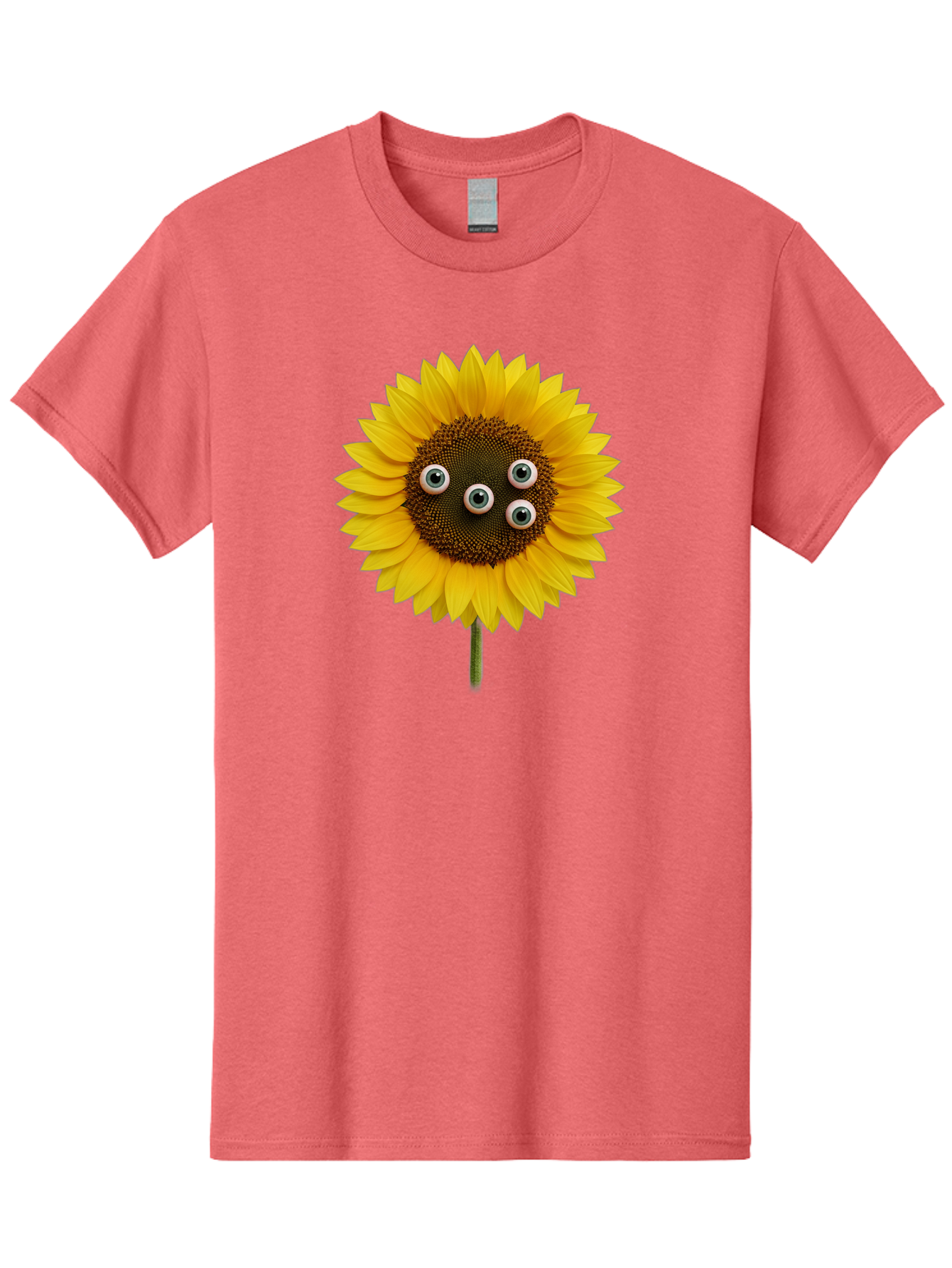 Sunflower-With-Googly-Eyes Men'S Graphic Tee, 100% Cotton, Comfortable Casual Summer Wear, Machine Washable, Vintage Camera, Old Camera, Antique Camera, Black Camera, Classic Photography, Photography Equipment, Nostalgic Device, Film Camera, Bag047 15
