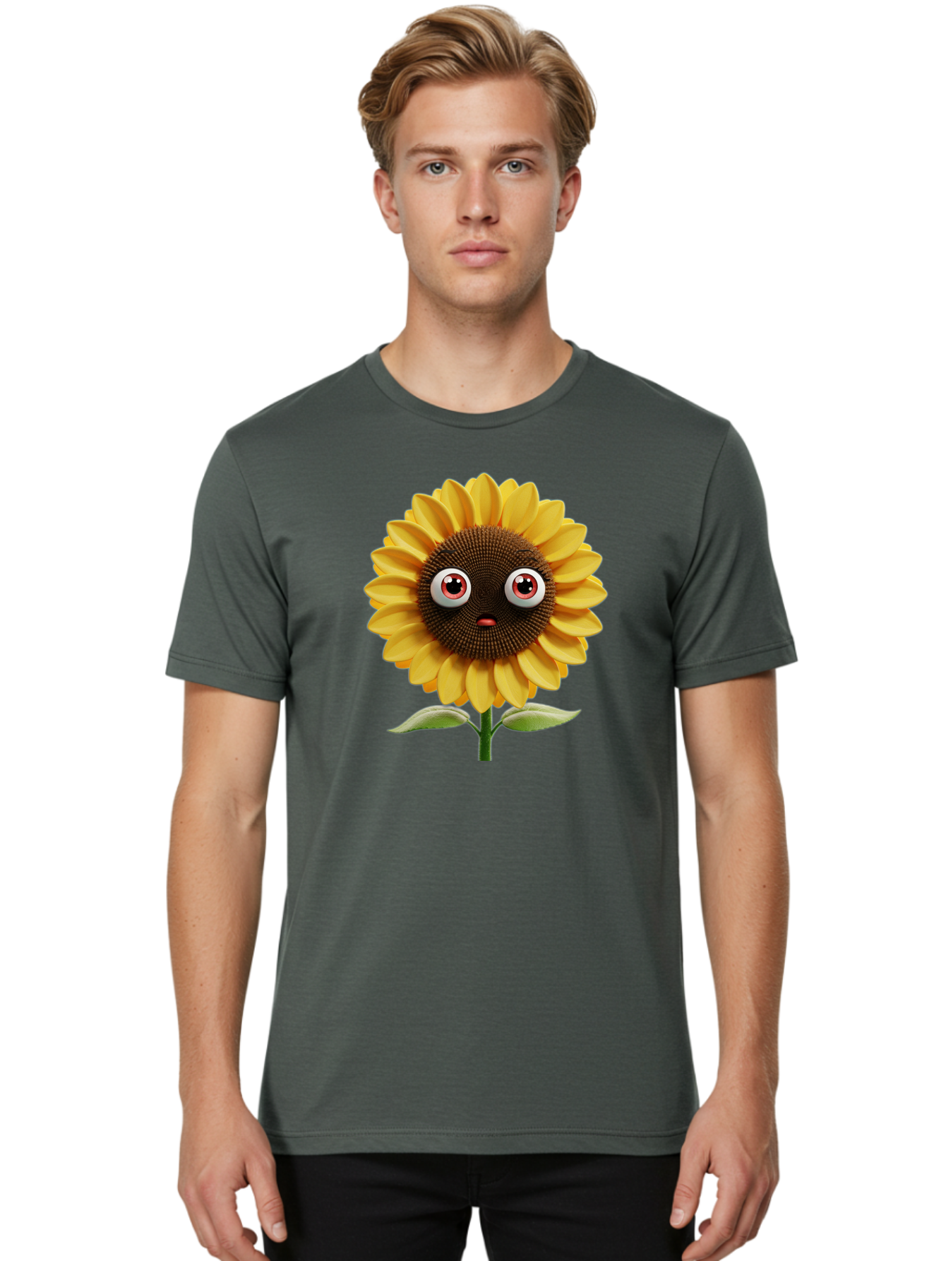 Surprised-Sunflower Men'S Graphic Tee, 100% Cotton, Comfortable Casual Summer Wear, Machine Washable, Vintage Camera, Old Camera, Antique Camera, Black Camera, Classic Photography, Photography Equipment, Nostalgic Device, Film Camera, Bag051 17