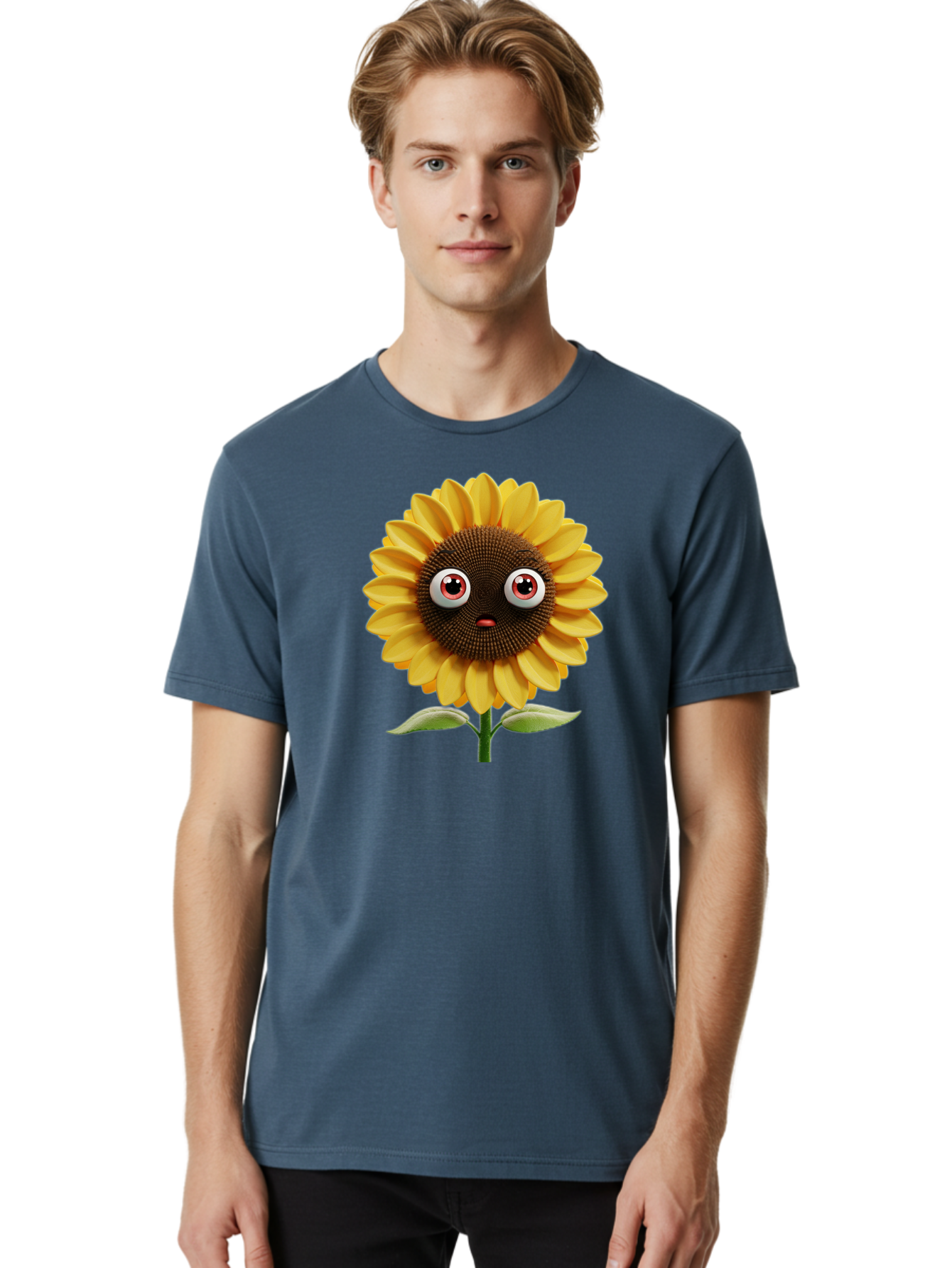 Surprised-Sunflower Men'S Graphic Tee, 100% Cotton, Comfortable Casual Summer Wear, Machine Washable, Vintage Camera, Old Camera, Antique Camera, Black Camera, Classic Photography, Photography Equipment, Nostalgic Device, Film Camera, Bag051 25
