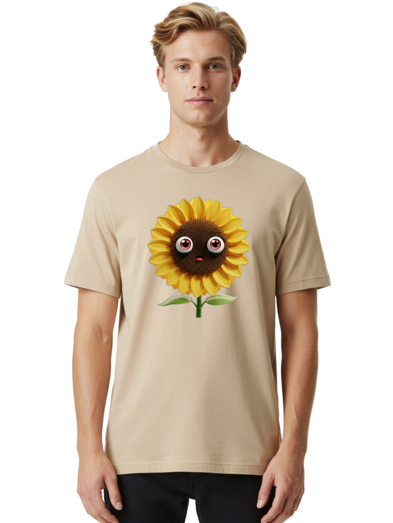 Surprised-Sunflower Men'S Graphic Tee, 100% Cotton, Comfortable Casual Summer Wear, Machine Washable, Vintage Camera, Old Camera, Antique Camera, Black Camera, Classic Photography, Photography Equipment, Nostalgic Device, Film Camera, Bag051 19