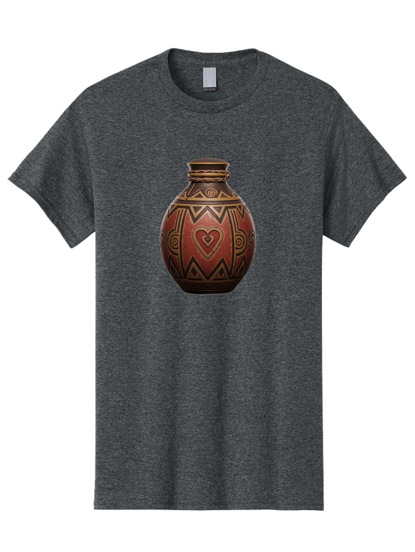 Tribal-Pottery-Vase Men'S Graphic Tee, 100% Cotton, Comfortable Casual Summer Wear, Machine Washable, Vintage Camera, Old Camera, Antique Camera, Black Camera, Classic Photography, Photography Equipment, Nostalgic Device, Film Camera, Bag068 15