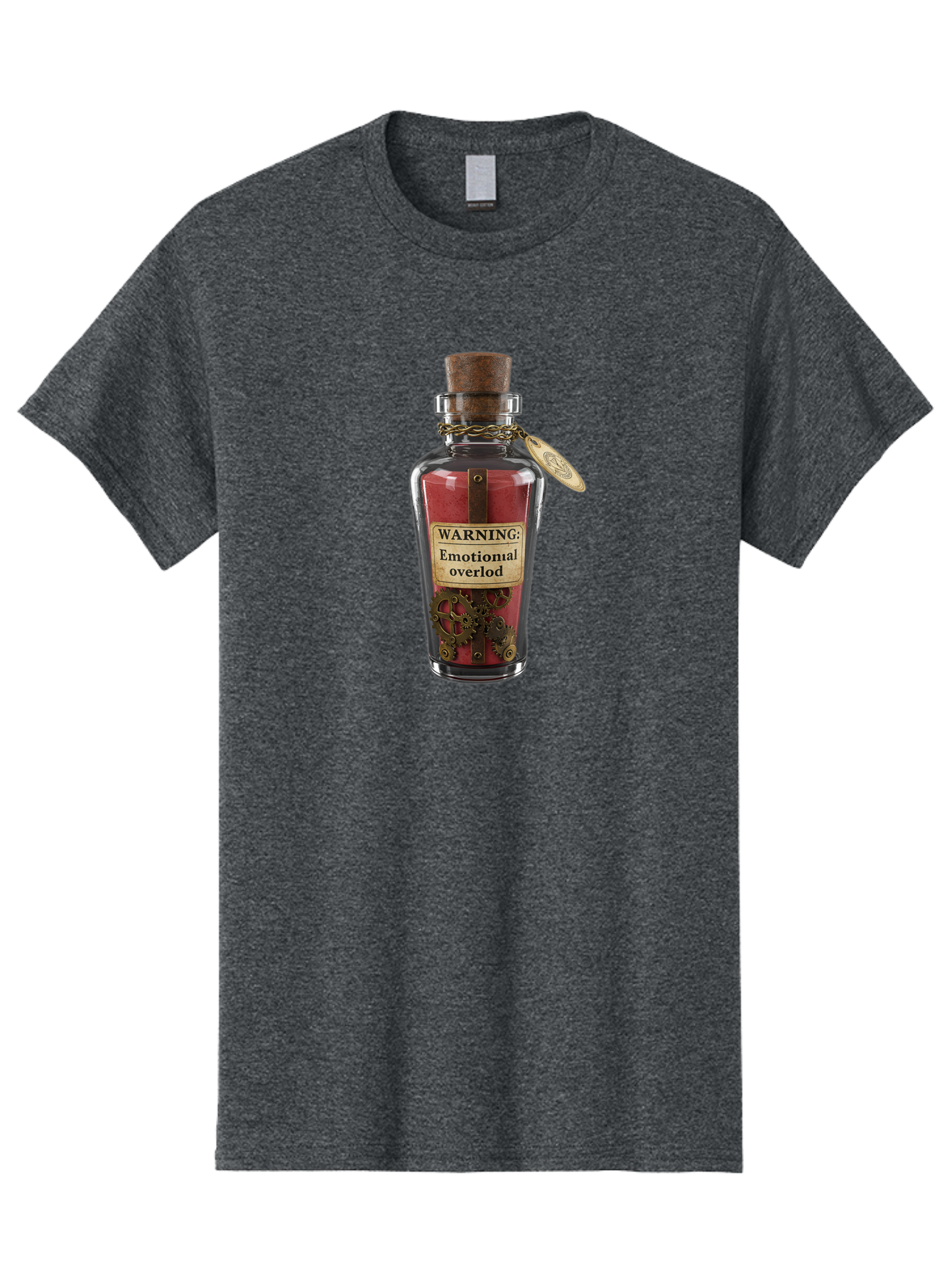 Warning-Emotional-Overlod Men'S Graphic Tee, 100% Cotton, Comfortable Casual Summer Wear, Machine Washable, Vintage Camera, Old Camera, Antique Camera, Black Camera, Classic Photography, Photography Equipment, Nostalgic Device, Film Camera, Bag091 4