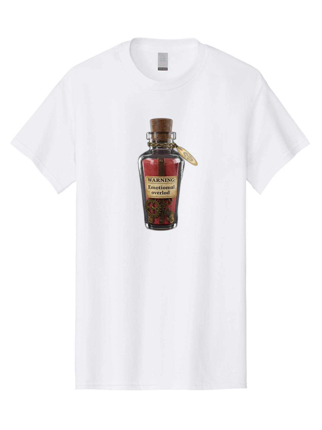 Warning-Emotional-Overlod Men'S Graphic Tee, 100% Cotton, Comfortable Casual Summer Wear, Machine Washable, Vintage Camera, Old Camera, Antique Camera, Black Camera, Classic Photography, Photography Equipment, Nostalgic Device, Film Camera, Bag091 13