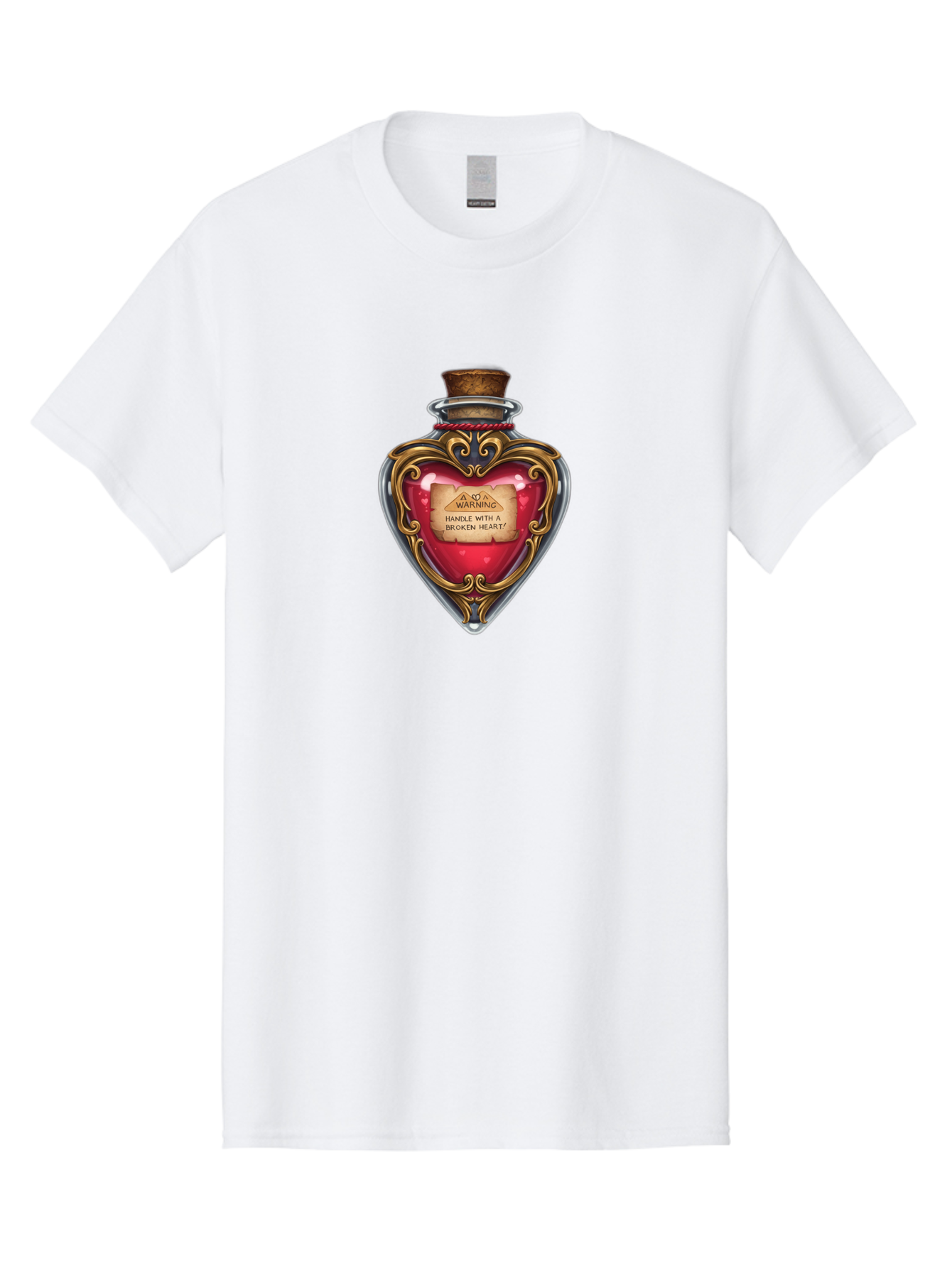 Warning-Handle-With-A-Broken-Heart Men'S Graphic Tee, 100% Cotton, Comfortable Casual Summer Wear, Machine Washable, Vintage Camera, Old Camera, Antique Camera, Black Camera, Classic Photography, Photography Equipment, Nostalgic Device, Bag092 7