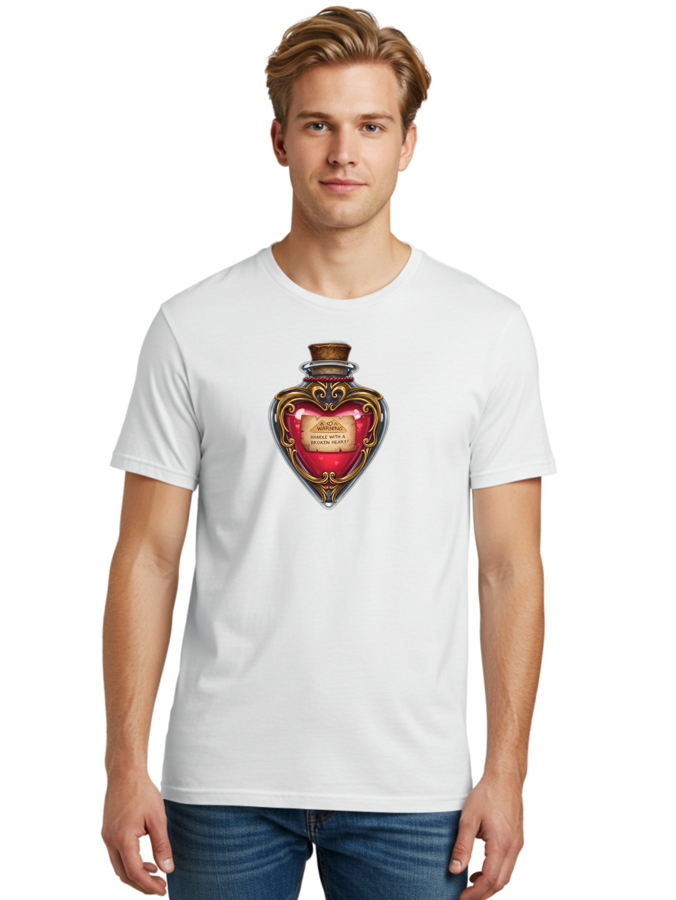 Warning-Handle-With-A-Broken-Heart Men'S Graphic Tee, 100% Cotton, Comfortable Casual Summer Wear, Machine Washable, Vintage Camera, Old Camera, Antique Camera, Black Camera, Classic Photography, Photography Equipment, Nostalgic Device, Bag092 22