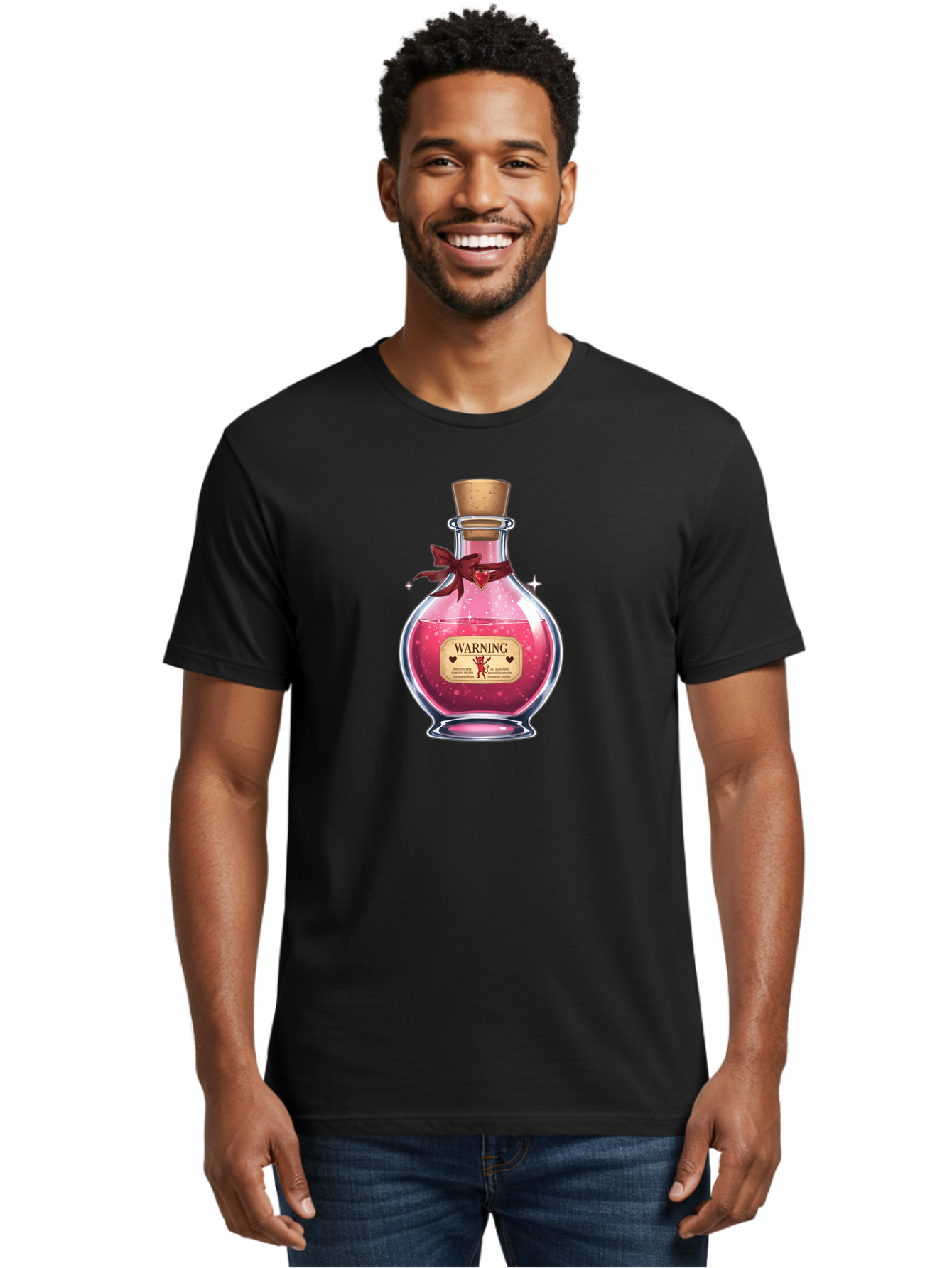 Warning-Love-Potion Men'S Graphic Tee, 100% Cotton, Comfortable Casual Summer Wear, Machine Washable, Vintage Camera, Old Camera, Antique Camera, Black Camera, Classic Photography, Photography Equipment, Nostalgic Device, Film Camera, Bag093 23