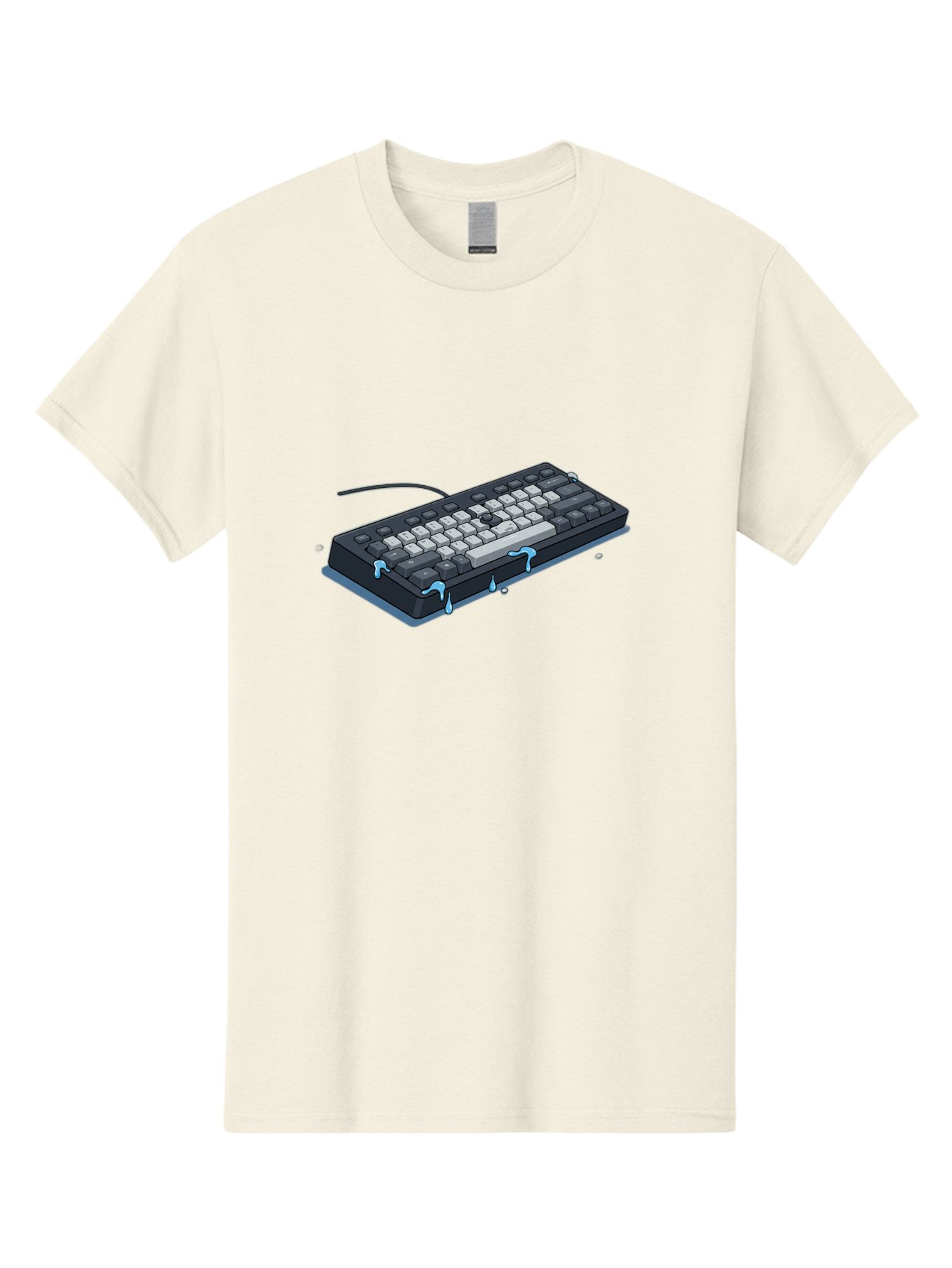 Water-Damaged-Keyboard Men'S Graphic Tee, 100% Cotton, Comfortable Casual Summer Wear, Machine Washable, Vintage Camera, Old Camera, Antique Camera, Black Camera, Classic Photography, Photography Equipment, Nostalgic Device, Film Camera, Bag095 7