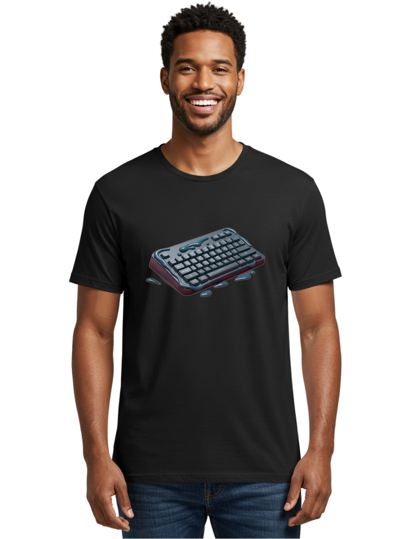Wet-Keyboard Men'S Graphic Tee, 100% Cotton, Comfortable Casual Summer Wear, Machine Washable, Vintage Camera, Old Camera, Antique Camera, Black Camera, Classic Photography, Photography Equipment, Nostalgic Device, Film Camera, Camera Art Bag097 24