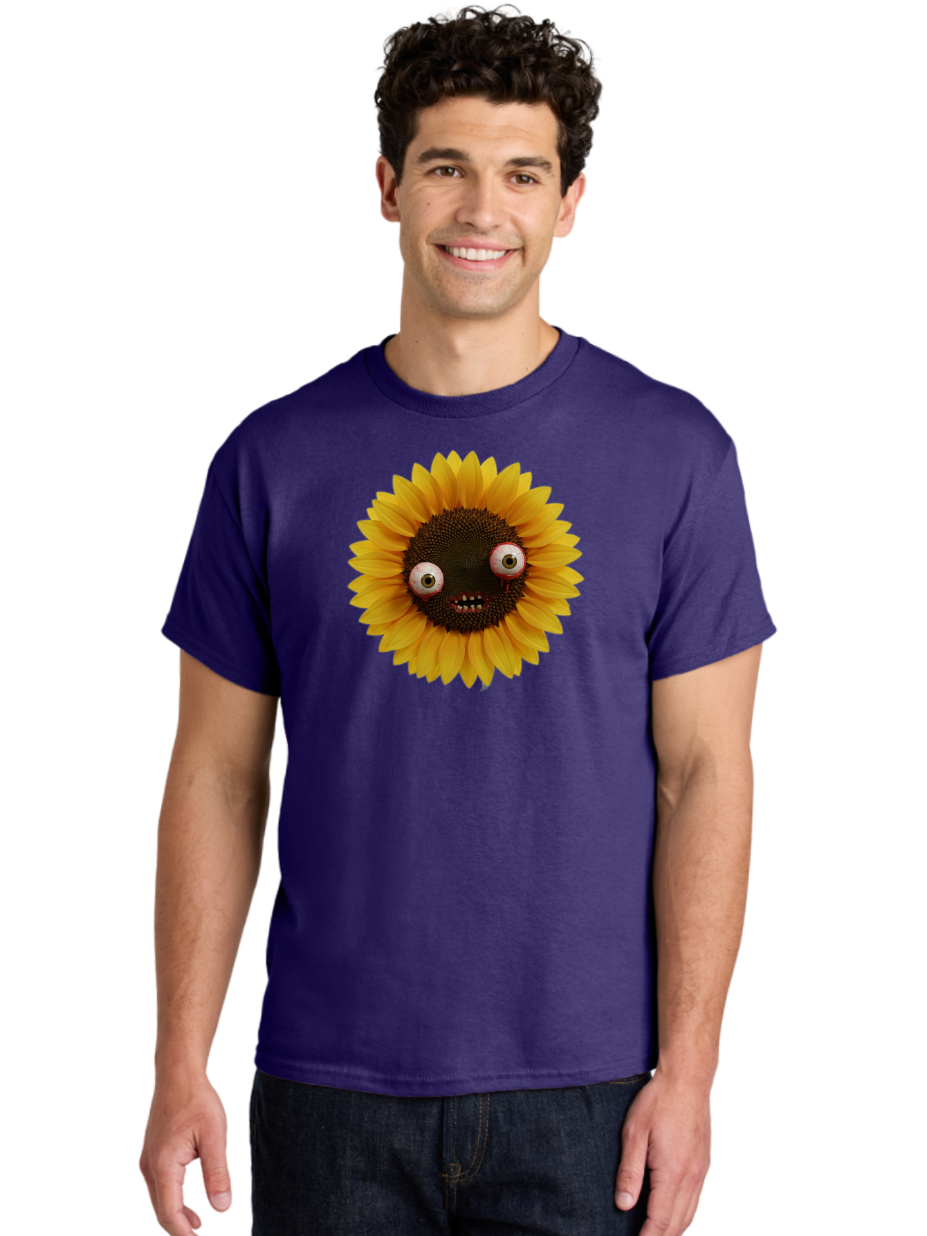 Zombie-Sunflower Men'S Graphic Tee, 100% Cotton, Comfortable Casual Summer Wear, Machine Washable, Vintage Camera, Old Camera, Antique Camera, Black Camera, Classic Photography, Photography Equipment, Nostalgic Device, Film Camera, Camera Art Bag099 16
