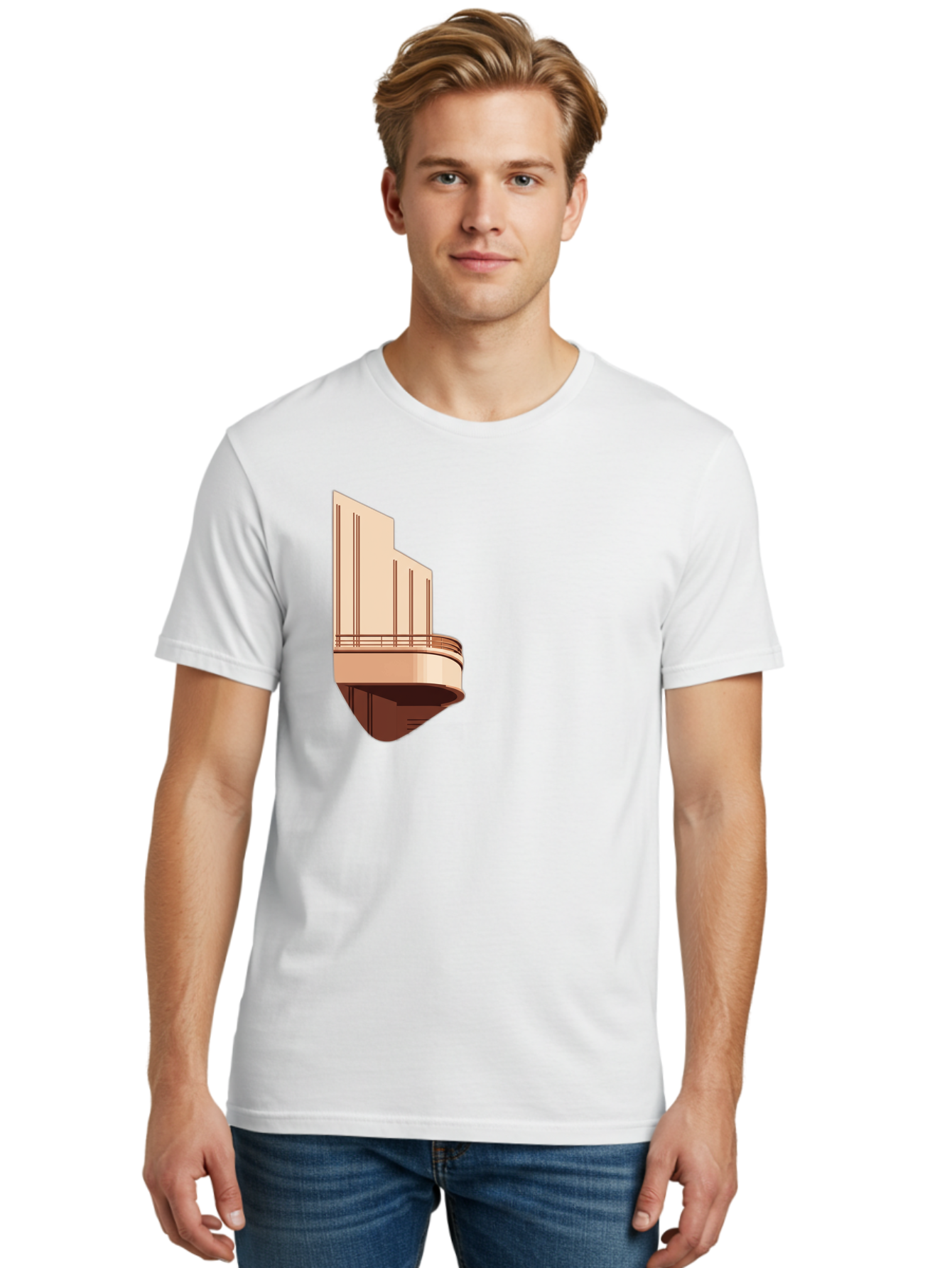 3D-Balcony-Graphic Men'S Graphic Tee, 100% Cotton, Comfortable Casual Summer Wear, Machine Washable, Vintage Camera, Old Camera, Antique Camera, Black Camera, Classic Photography, Photography Equipment, Nostalgic Device, Film Camera, Bag104 30
