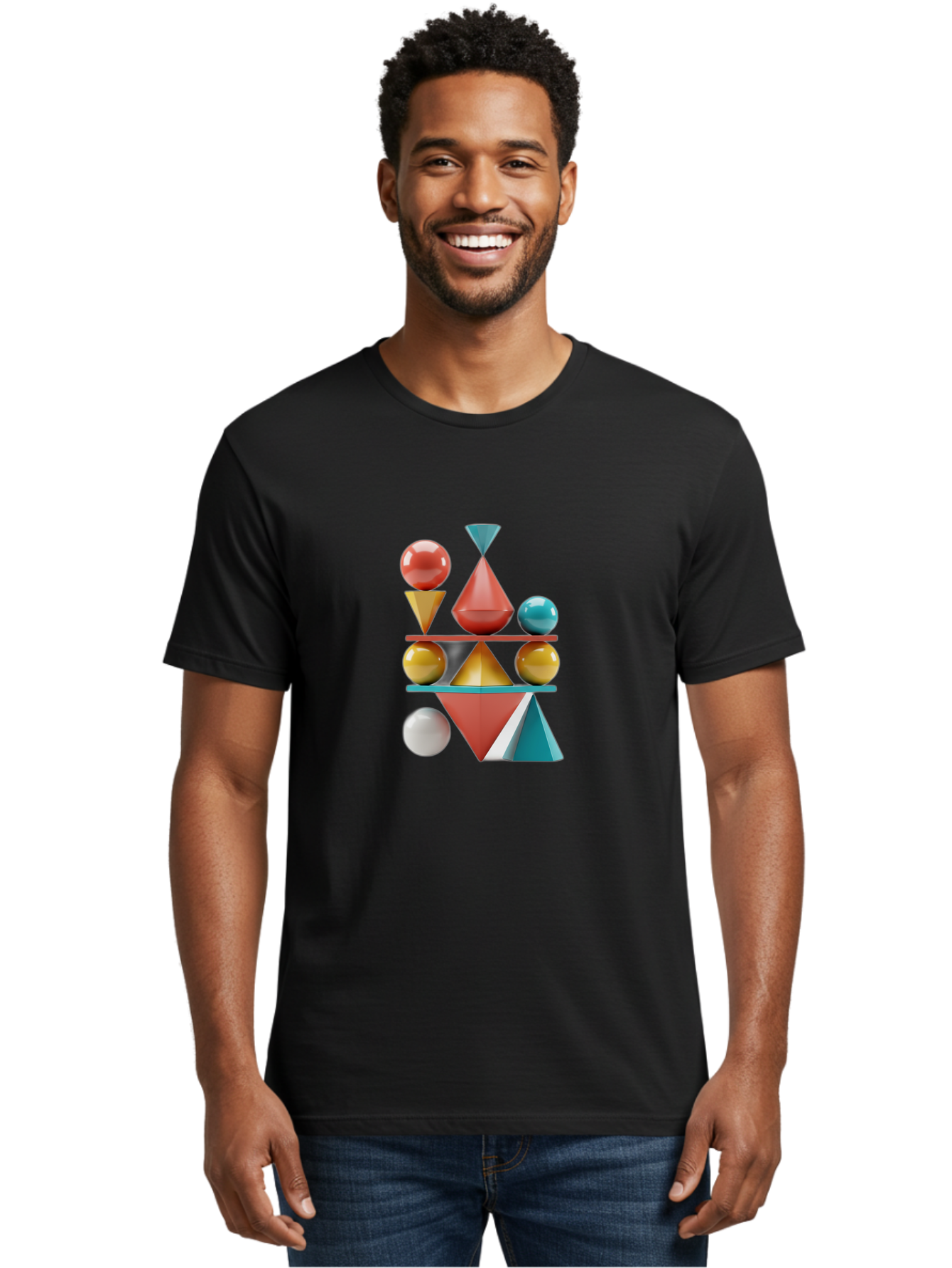 3D-Geometric-Shapes Men'S Graphic Tee, 100% Cotton, Comfortable Casual Summer Wear, Machine Washable, Vintage Camera, Old Camera, Antique Camera, Black Camera, Classic Photography, Photography Equipment, Nostalgic Device, Film Camera, Bag106 29