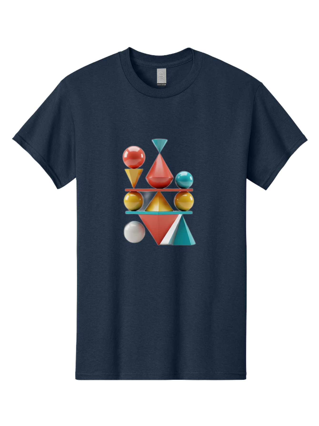 3D-Geometric-Shapes Men'S Graphic Tee, 100% Cotton, Comfortable Casual Summer Wear, Machine Washable, Vintage Camera, Old Camera, Antique Camera, Black Camera, Classic Photography, Photography Equipment, Nostalgic Device, Film Camera, Bag106 9