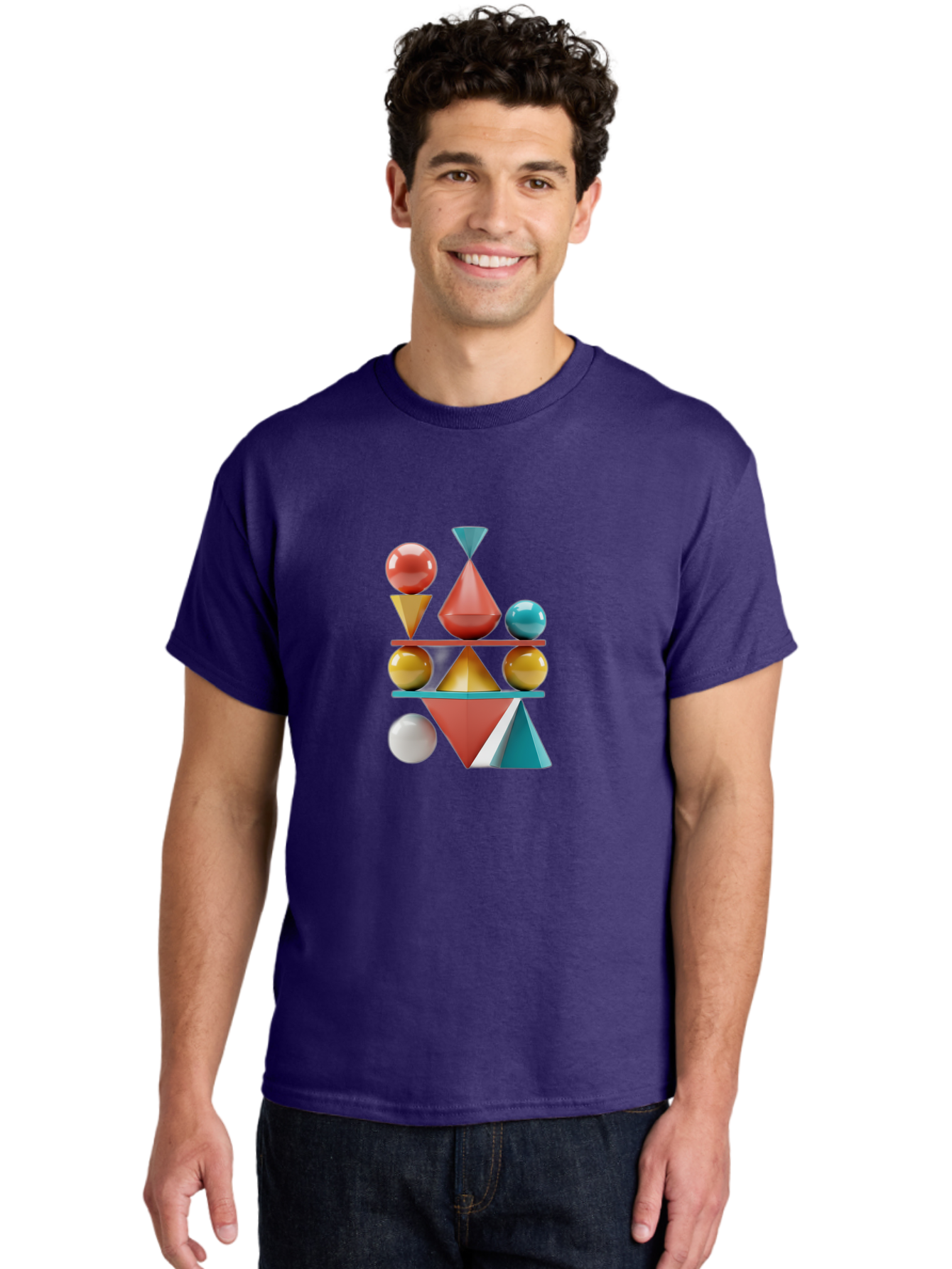 3D-Geometric-Shapes Men'S Graphic Tee, 100% Cotton, Comfortable Casual Summer Wear, Machine Washable, Vintage Camera, Old Camera, Antique Camera, Black Camera, Classic Photography, Photography Equipment, Nostalgic Device, Film Camera, Bag106 27
