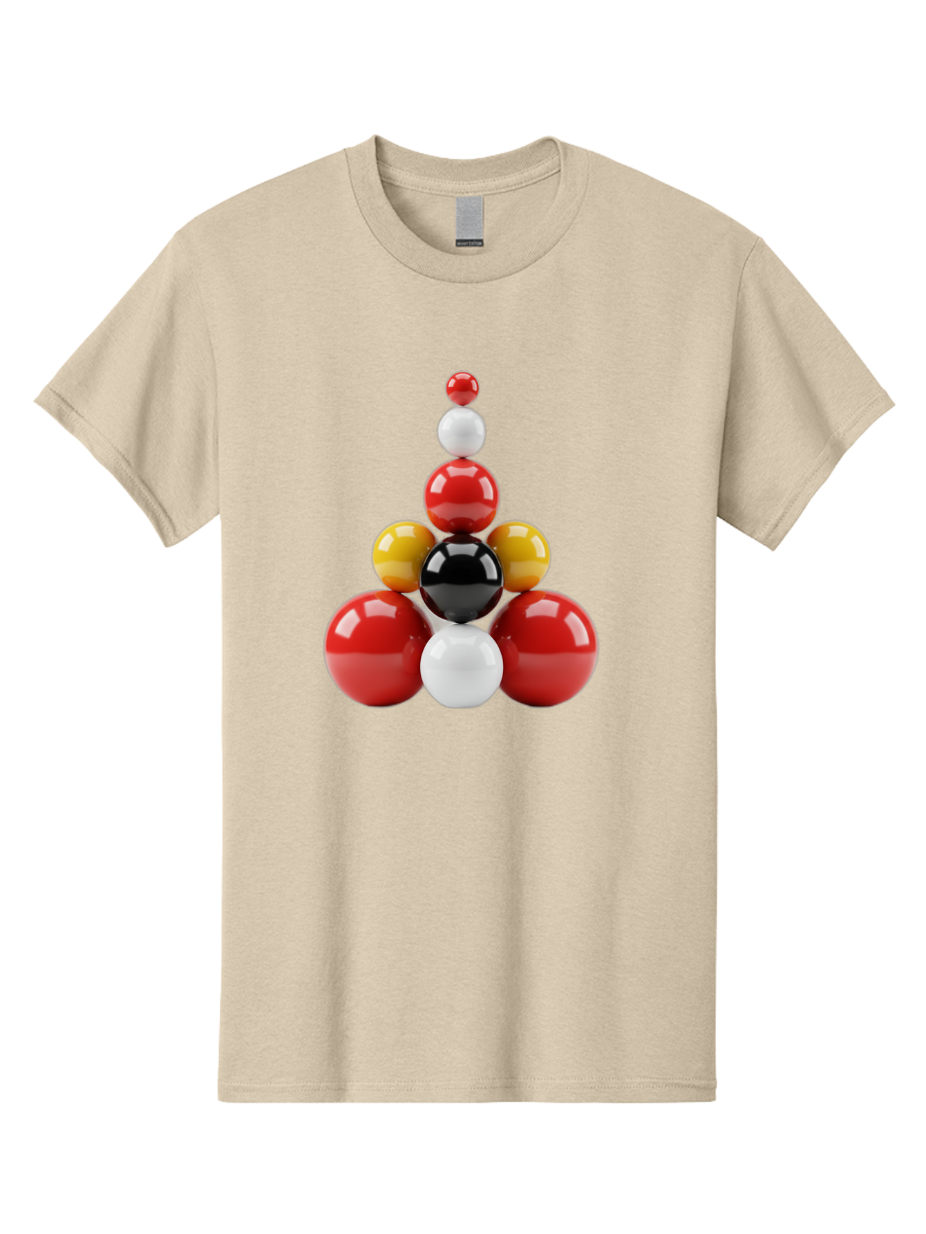 3D-Spheres-Pyramid Men'S Graphic Tee, 100% Cotton, Comfortable Casual Summer Wear, Machine Washable, Vintage Camera, Old Camera, Antique Camera, Black Camera, Classic Photography, Photography Equipment, Nostalgic Device, Film Camera, Bag113 14