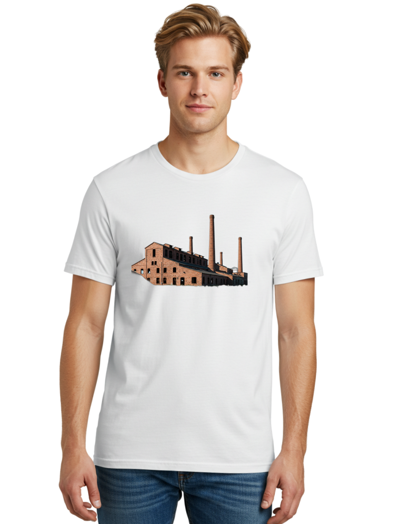 Abandoned-Factory-1 Men'S Graphic Tee, 100% Cotton, Comfortable Casual Summer Wear, Machine Washable, Vintage Camera, Old Camera, Antique Camera, Black Camera, Classic Photography, Photography Equipment, Nostalgic Device, Film Camera, Bag118 17