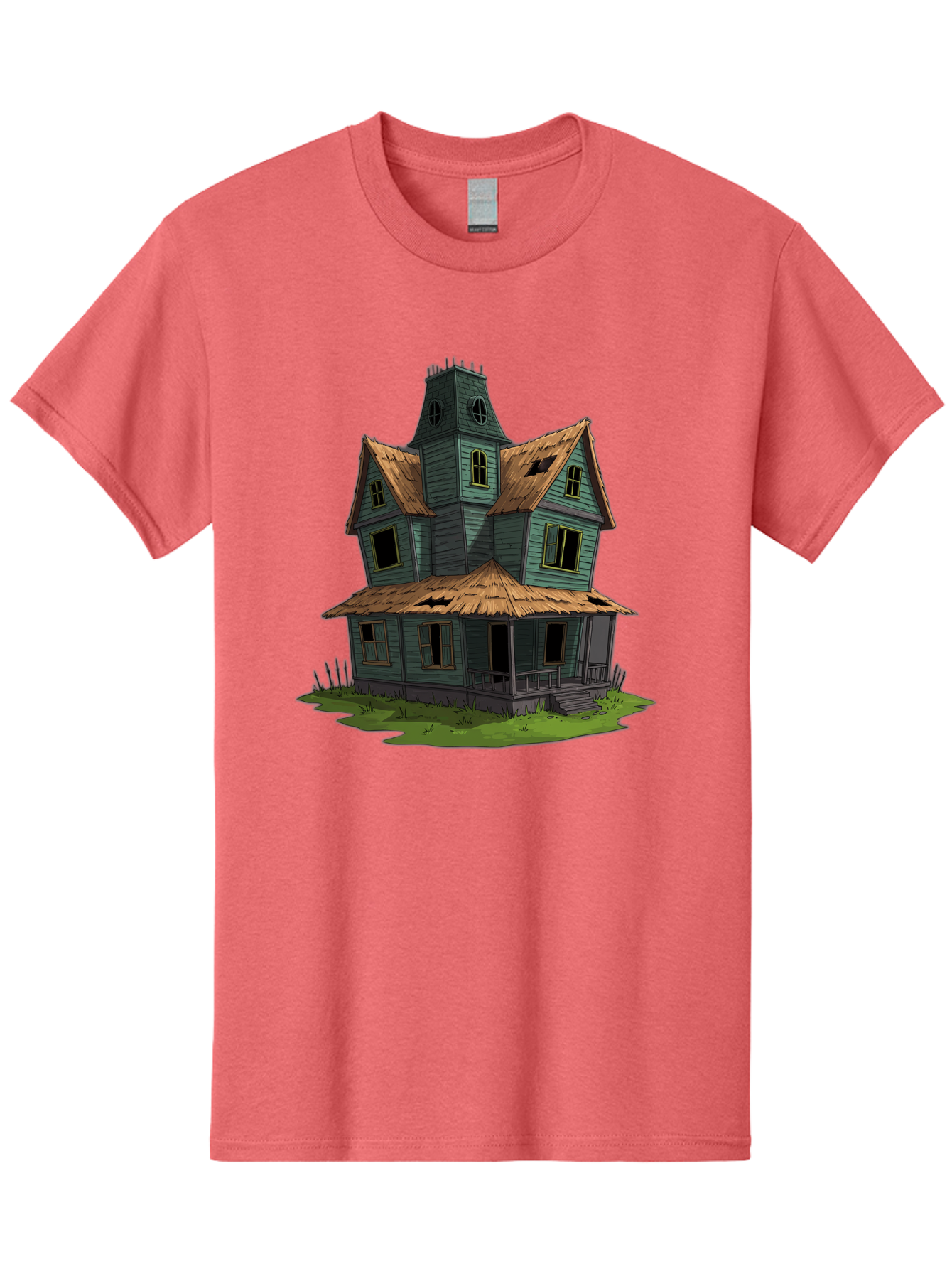 Abandoned-Victorian-House Men'S Graphic Tee, 100% Cotton, Comfortable Casual Summer Wear, Machine Washable, Vintage Camera, Old Camera, Antique Camera, Black Camera, Classic Photography, Photography Equipment, Nostalgic Device, Film Camera, Bag120 10