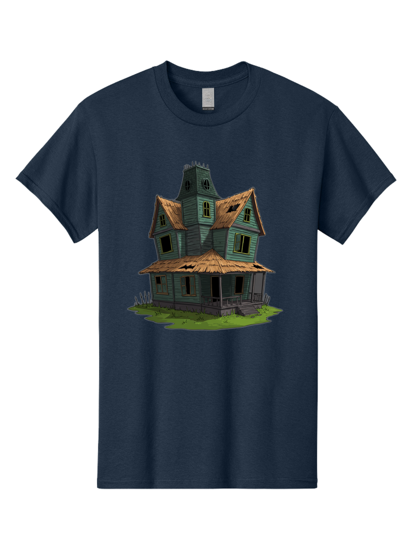 Abandoned-Victorian-House Men'S Graphic Tee, 100% Cotton, Comfortable Casual Summer Wear, Machine Washable, Vintage Camera, Old Camera, Antique Camera, Black Camera, Classic Photography, Photography Equipment, Nostalgic Device, Film Camera, Bag120 5