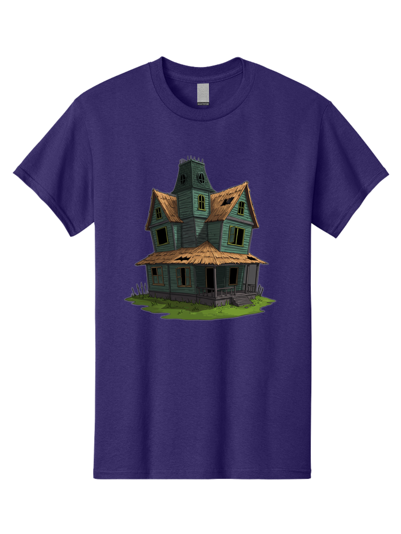Abandoned-Victorian-House Men'S Graphic Tee, 100% Cotton, Comfortable Casual Summer Wear, Machine Washable, Vintage Camera, Old Camera, Antique Camera, Black Camera, Classic Photography, Photography Equipment, Nostalgic Device, Film Camera, Bag120 12