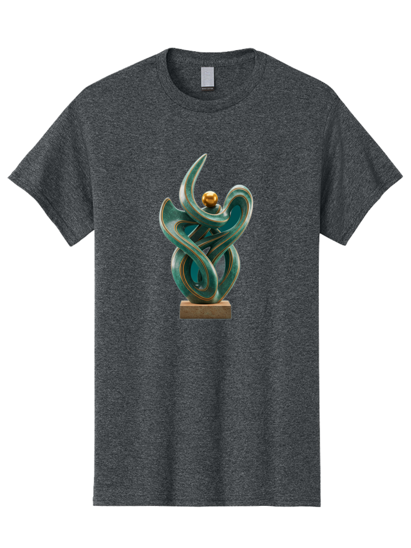 Abstract-Bronze-Sculpture Men'S Graphic Tee, 100% Cotton, Comfortable Casual Summer Wear, Machine Washable, Vintage Camera, Old Camera, Antique Camera, Black Camera, Classic Photography, Photography Equipment, Nostalgic Device, Film Camera, Bag121 5