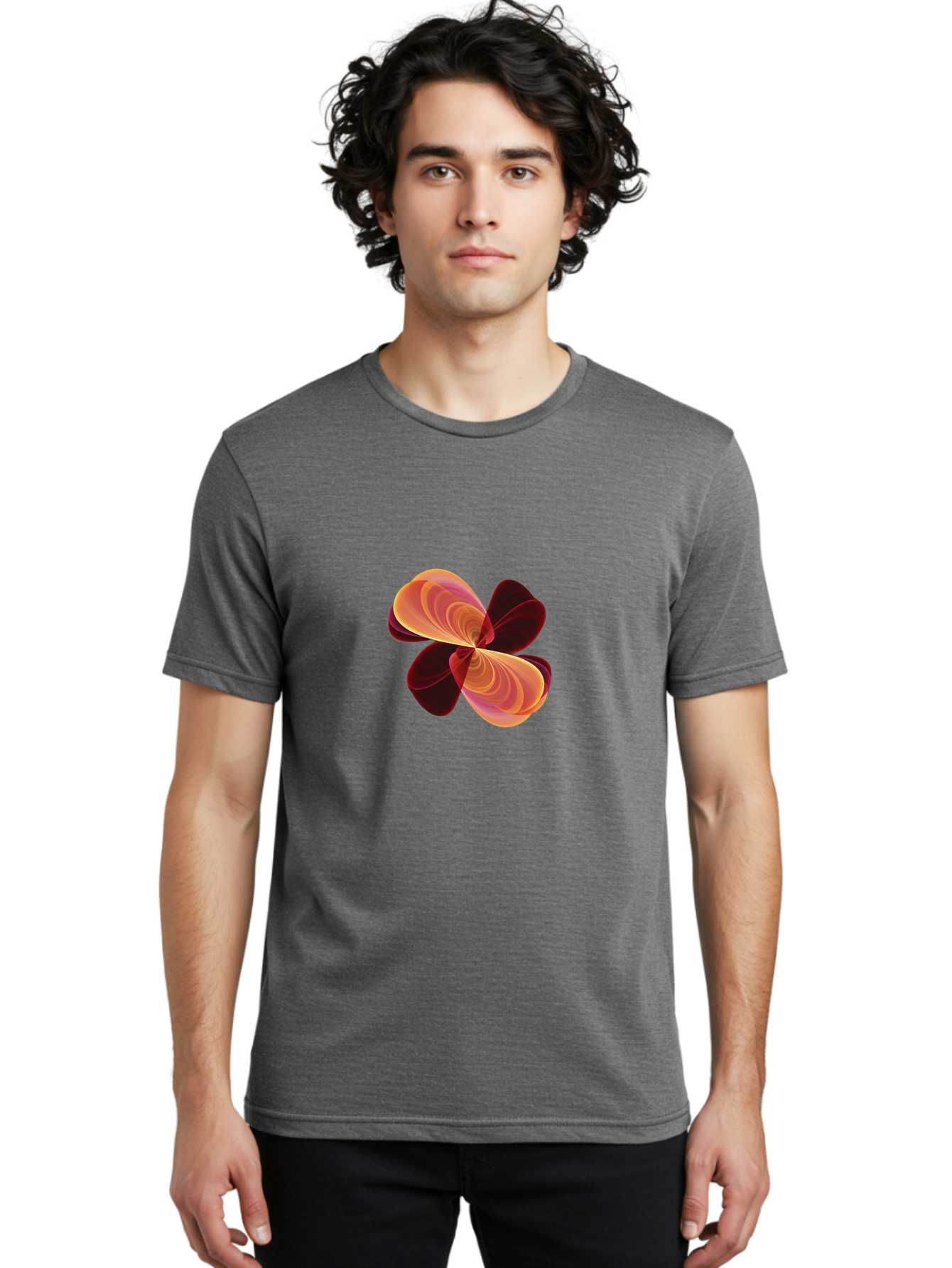 Abstract-Flower Men'S Graphic Tee, 100% Cotton, Comfortable Casual Summer Wear, Machine Washable, Vintage Camera, Old Camera, Antique Camera, Black Camera, Classic Photography, Photography Equipment, Nostalgic Device, Film Camera, Camera Art Bag123 17