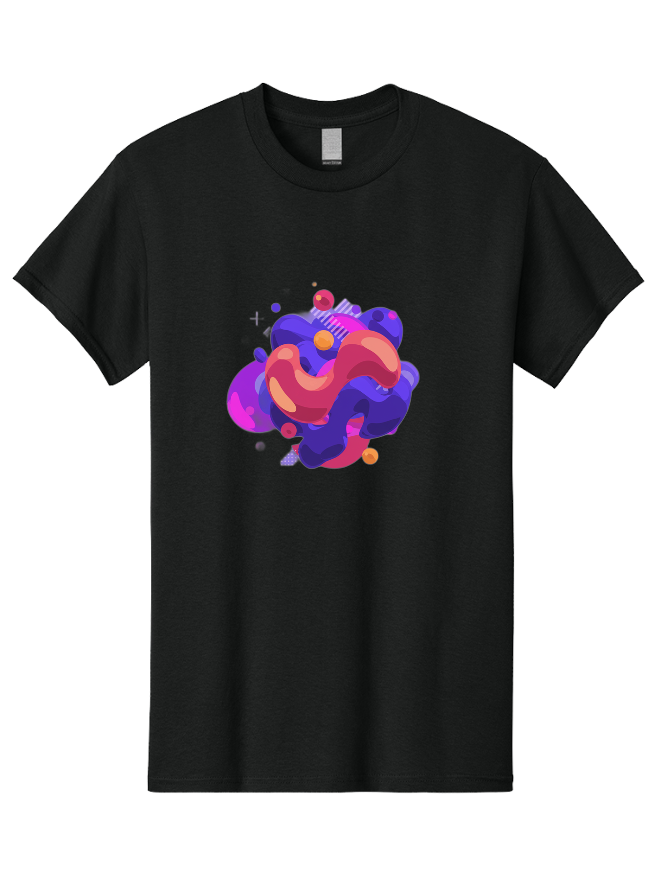 Abstract-Fluid-Shapes Men'S Graphic Tee, 100% Cotton, Comfortable Casual Summer Wear, Machine Washable, Vintage Camera, Old Camera, Antique Camera, Black Camera, Classic Photography, Photography Equipment, Nostalgic Device, Film Camera, Bag124 8