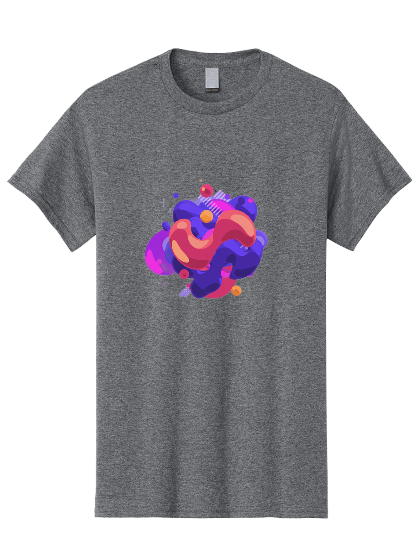 Abstract-Fluid-Shapes Men'S Graphic Tee, 100% Cotton, Comfortable Casual Summer Wear, Machine Washable, Vintage Camera, Old Camera, Antique Camera, Black Camera, Classic Photography, Photography Equipment, Nostalgic Device, Film Camera, Bag124 7
