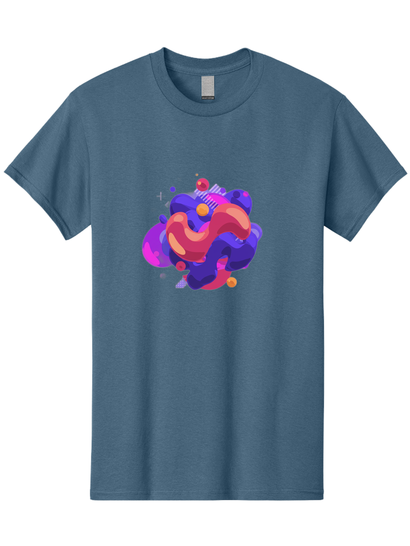 Abstract-Fluid-Shapes Men'S Graphic Tee, 100% Cotton, Comfortable Casual Summer Wear, Machine Washable, Vintage Camera, Old Camera, Antique Camera, Black Camera, Classic Photography, Photography Equipment, Nostalgic Device, Film Camera, Bag124 9