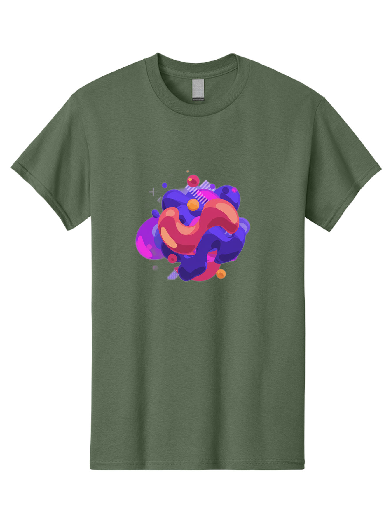 Abstract-Fluid-Shapes Men'S Graphic Tee, 100% Cotton, Comfortable Casual Summer Wear, Machine Washable, Vintage Camera, Old Camera, Antique Camera, Black Camera, Classic Photography, Photography Equipment, Nostalgic Device, Film Camera, Bag124 3