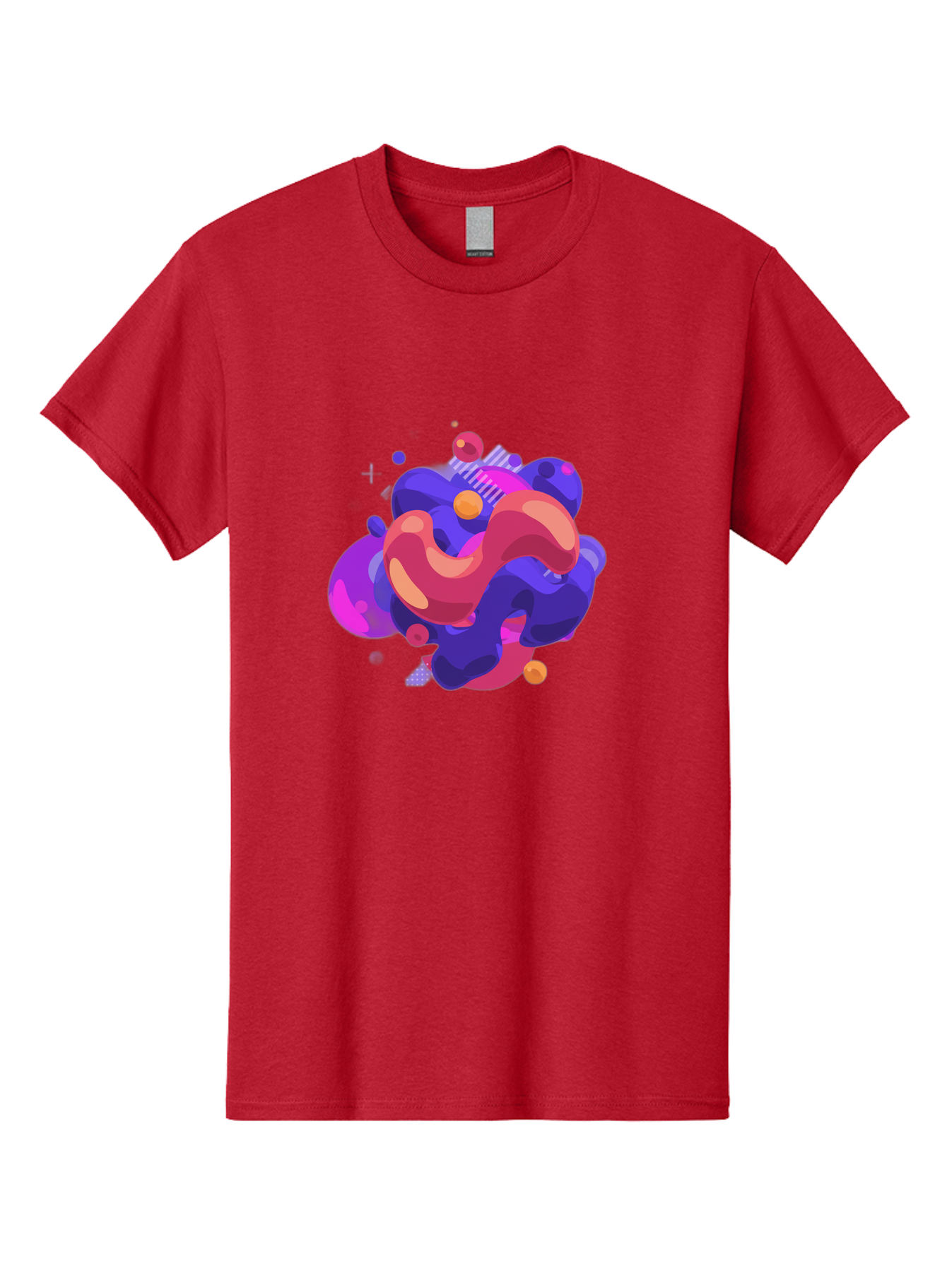Abstract-Fluid-Shapes Men'S Graphic Tee, 100% Cotton, Comfortable Casual Summer Wear, Machine Washable, Vintage Camera, Old Camera, Antique Camera, Black Camera, Classic Photography, Photography Equipment, Nostalgic Device, Film Camera, Bag124 12