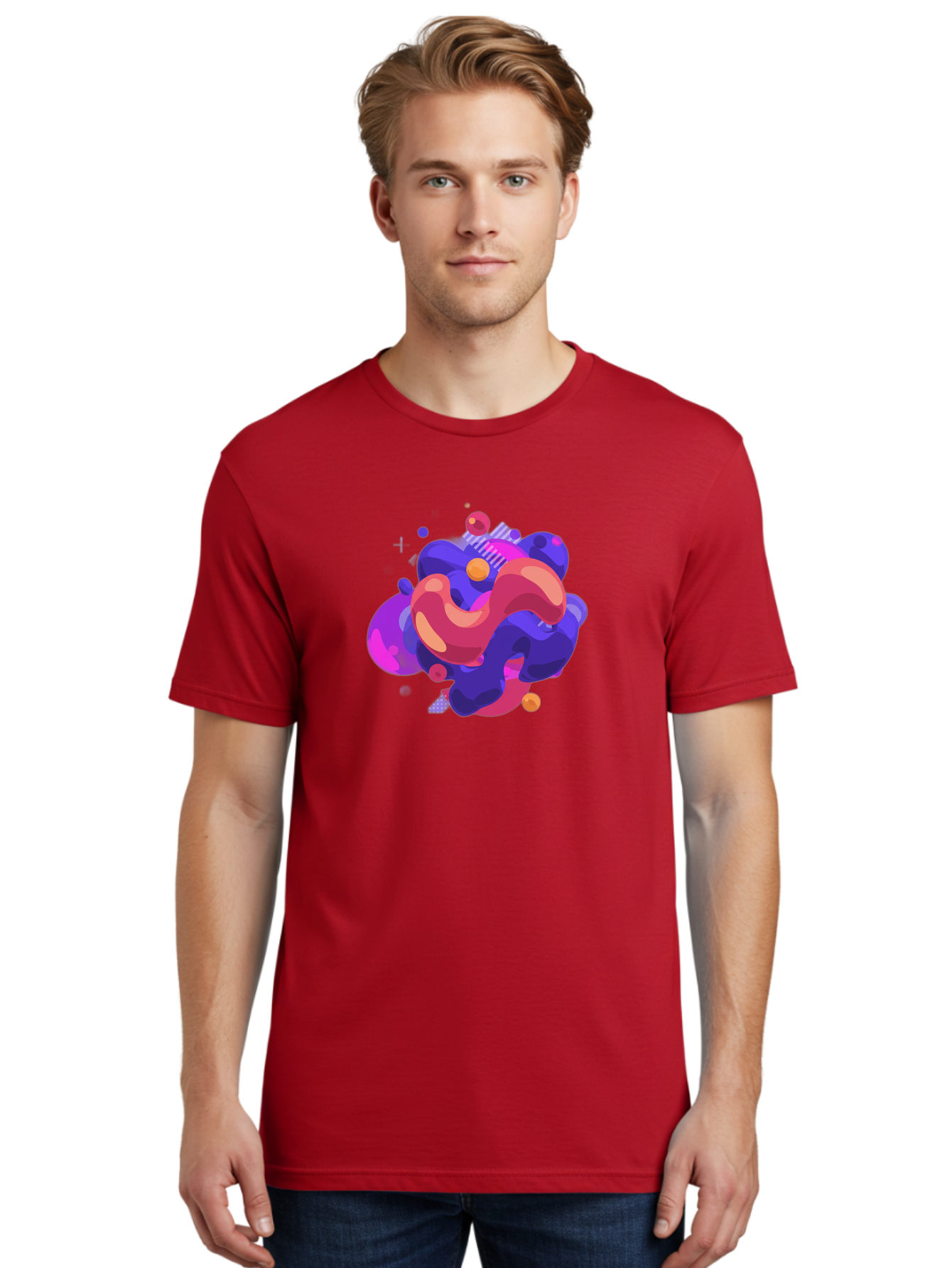 Abstract-Fluid-Shapes Men'S Graphic Tee, 100% Cotton, Comfortable Casual Summer Wear, Machine Washable, Vintage Camera, Old Camera, Antique Camera, Black Camera, Classic Photography, Photography Equipment, Nostalgic Device, Film Camera, Bag124 27