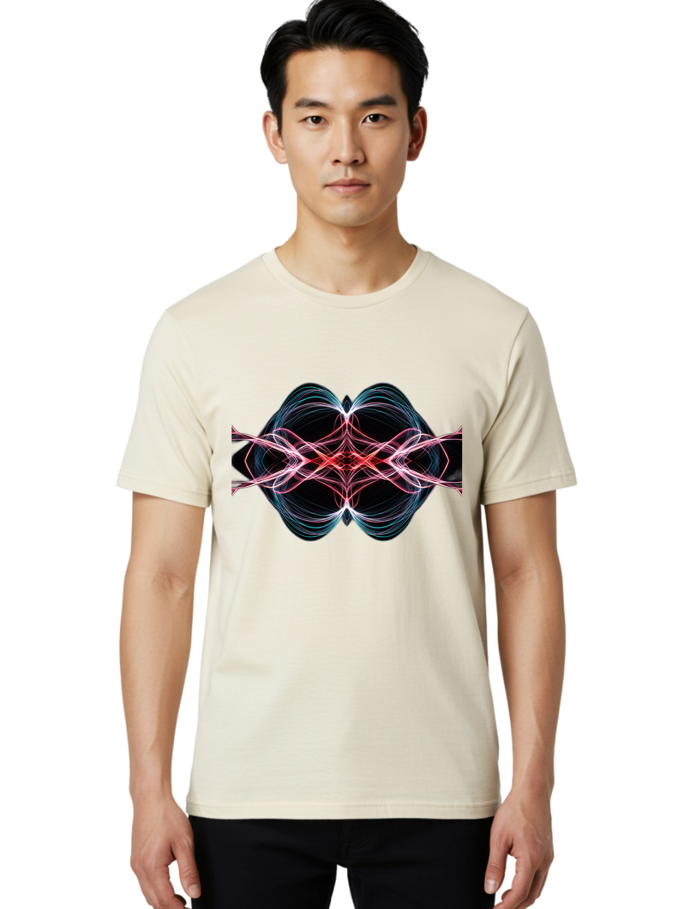 Abstract-Neon-Swirl Men'S Graphic Tee, 100% Cotton, Comfortable Casual Summer Wear, Machine Washable, Vintage Camera, Old Camera, Antique Camera, Black Camera, Classic Photography, Photography Equipment, Nostalgic Device, Film Camera, Bag125 27