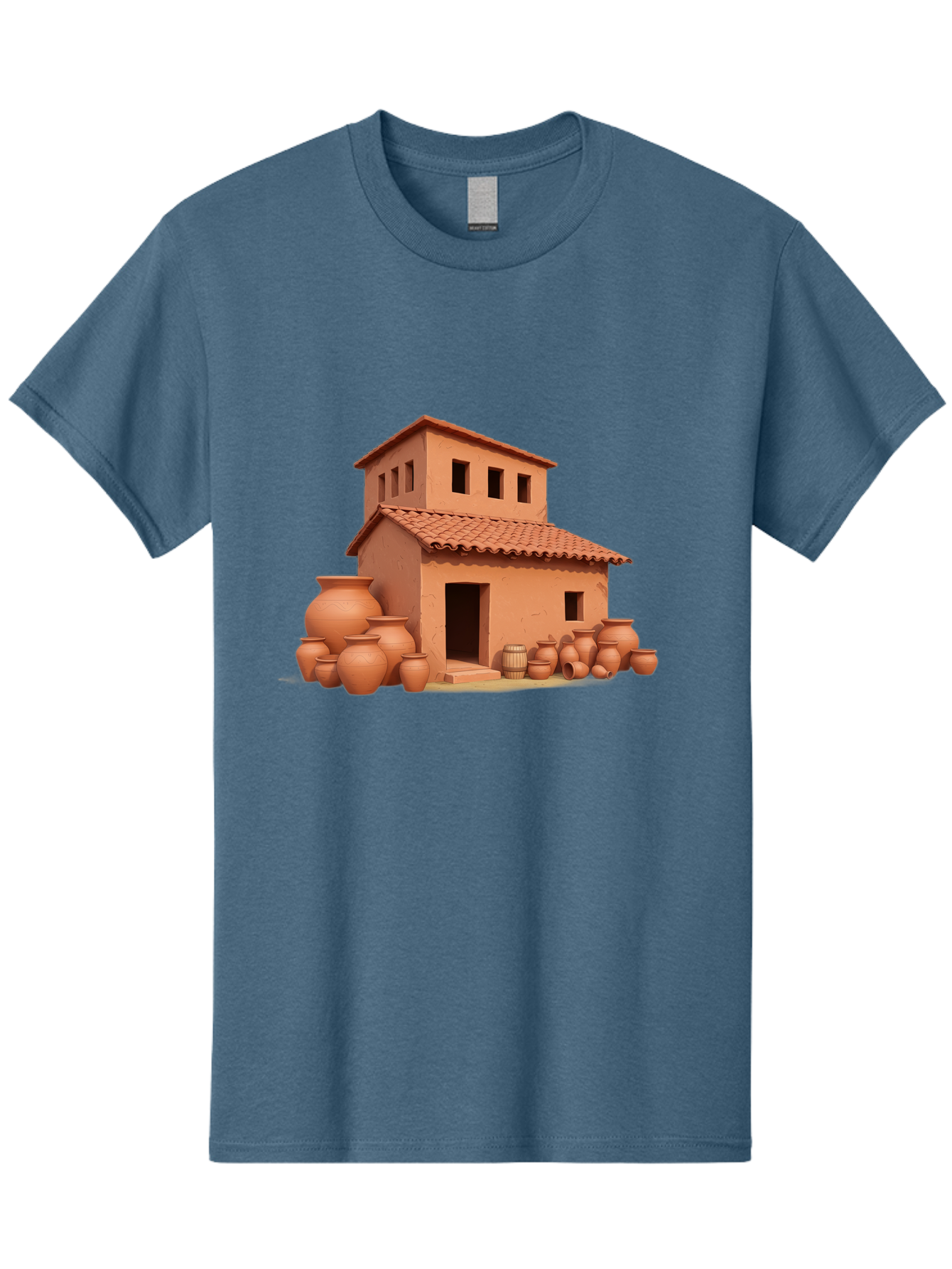 Adobe-House-1 Men'S Graphic Tee, 100% Cotton, Comfortable Casual Summer Wear, Machine Washable, Vintage Camera, Old Camera, Antique Camera, Black Camera, Classic Photography, Photography Equipment, Nostalgic Device, Film Camera, Camera Art Bag127 10