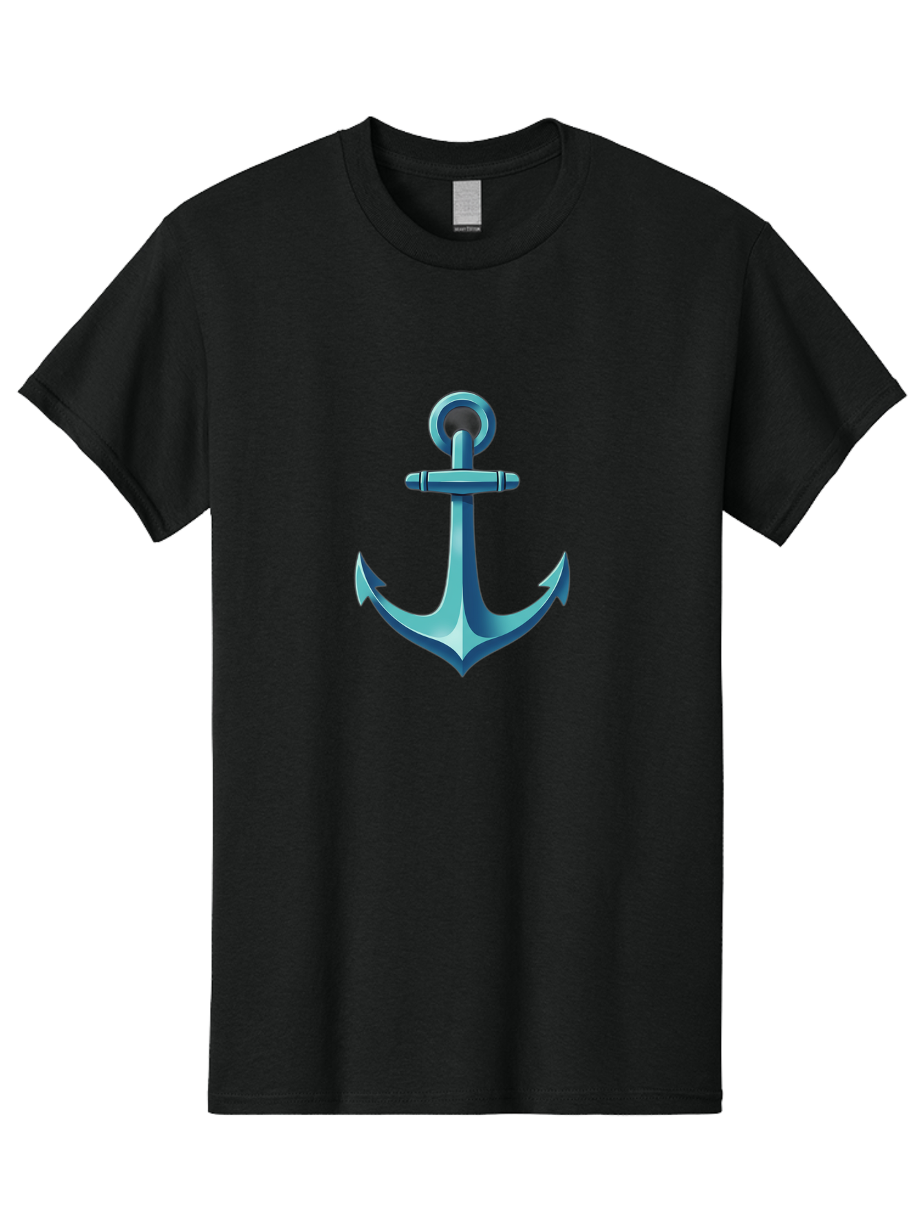 Anchor Men'S Graphic Tee, 100% Cotton, Comfortable Casual Summer Wear, Machine Washable, Vintage Camera, Old Camera, Antique Camera, Black Camera, Classic Photography, Photography Equipment, Nostalgic Device, Film Camera, Camera Art Bag132 15