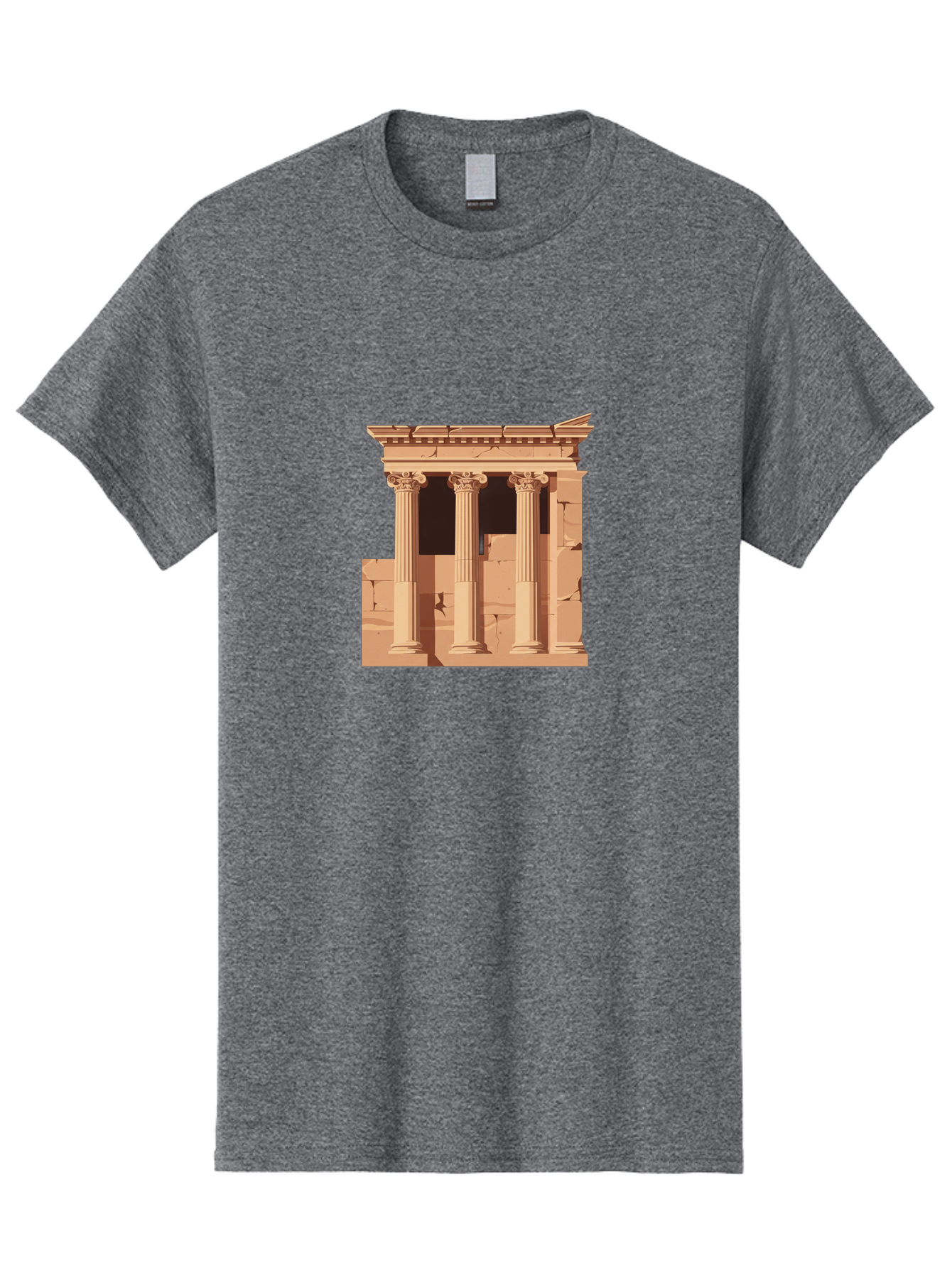 Ancient-Temple Men'S Graphic Tee, 100% Cotton, Comfortable Casual Summer Wear, Machine Washable, Vintage Camera, Old Camera, Antique Camera, Black Camera, Classic Photography, Photography Equipment, Nostalgic Device, Film Camera, Camera Art Bag135 6