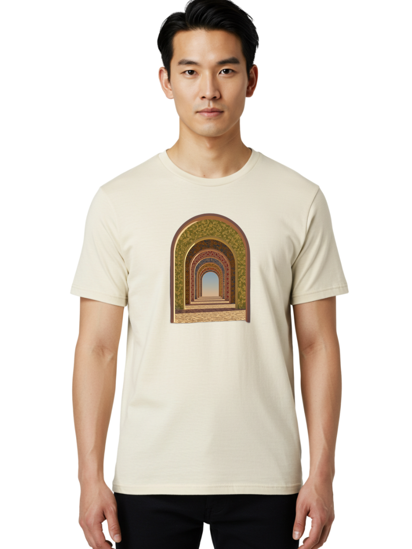 Arches Men'S Graphic Tee, 100% Cotton, Comfortable Casual Summer Wear, Machine Washable, Vintage Camera, Old Camera, Antique Camera, Black Camera, Classic Photography, Photography Equipment, Nostalgic Device, Film Camera, Camera Art Bag144 18