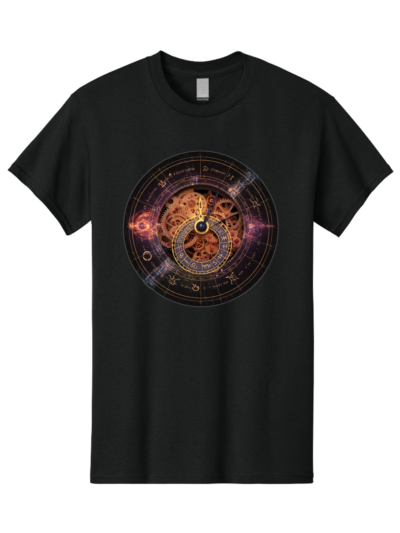 Astrological-Clock Men'S Graphic Tee, 100% Cotton, Comfortable Casual Summer Wear, Machine Washable, Vintage Camera, Old Camera, Antique Camera, Black Camera, Classic Photography, Photography Equipment, Nostalgic Device, Film Camera, Bag151 7