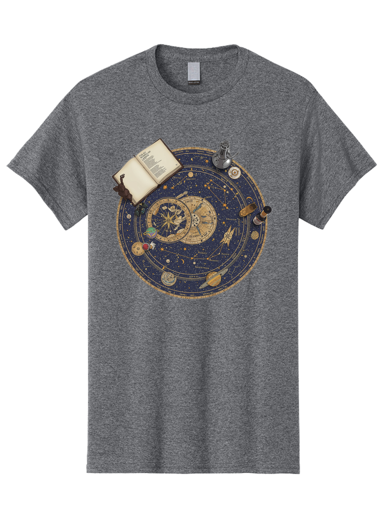 Astronomy-Wheel Men'S Graphic Tee, 100% Cotton, Comfortable Casual Summer Wear, Machine Washable, Vintage Camera, Old Camera, Antique Camera, Black Camera, Classic Photography, Photography Equipment, Nostalgic Device, Film Camera, Camera Art Bag153 3