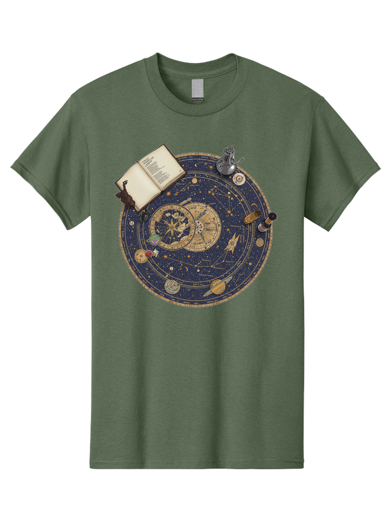 Astronomy-Wheel Men'S Graphic Tee, 100% Cotton, Comfortable Casual Summer Wear, Machine Washable, Vintage Camera, Old Camera, Antique Camera, Black Camera, Classic Photography, Photography Equipment, Nostalgic Device, Film Camera, Camera Art Bag153 4