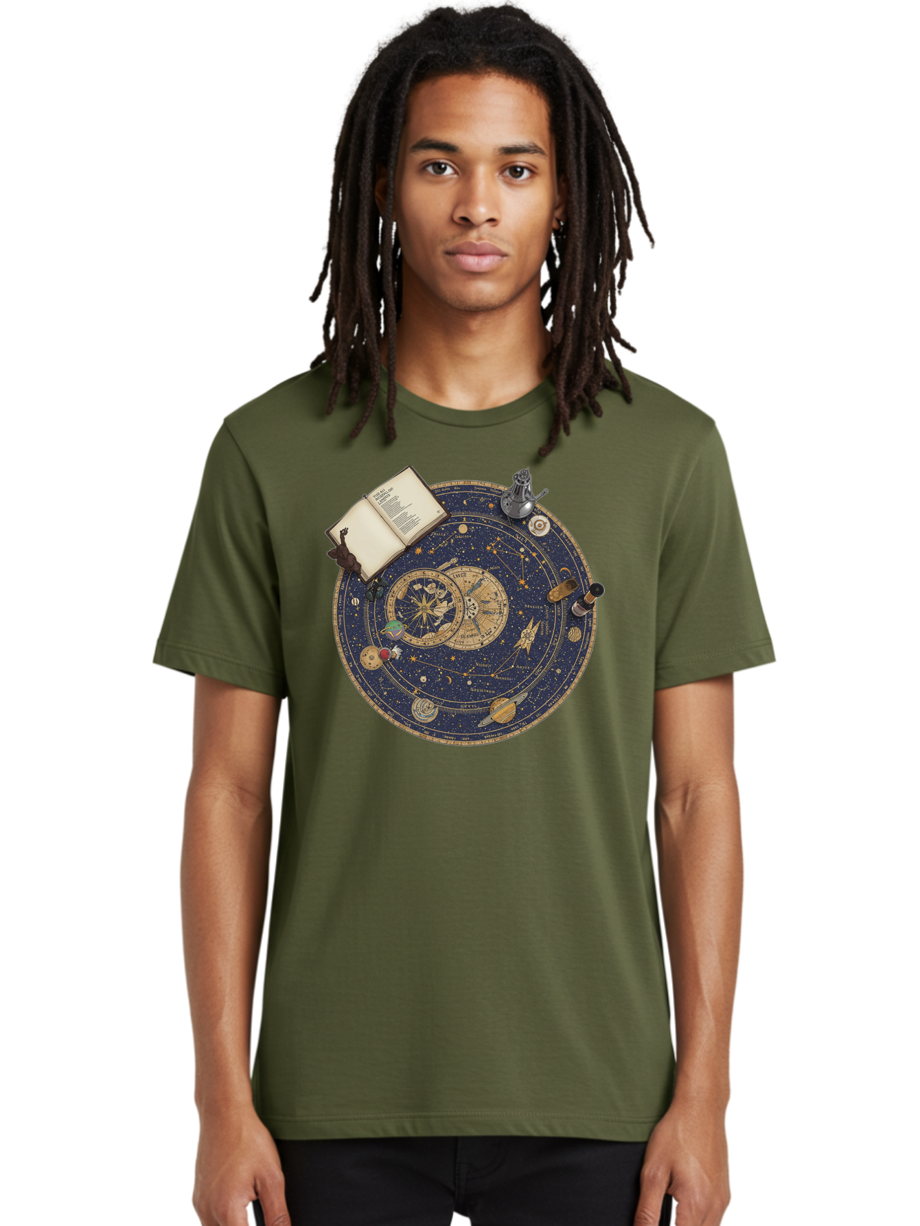 Astronomy-Wheel Men'S Graphic Tee, 100% Cotton, Comfortable Casual Summer Wear, Machine Washable, Vintage Camera, Old Camera, Antique Camera, Black Camera, Classic Photography, Photography Equipment, Nostalgic Device, Film Camera, Camera Art Bag153 19